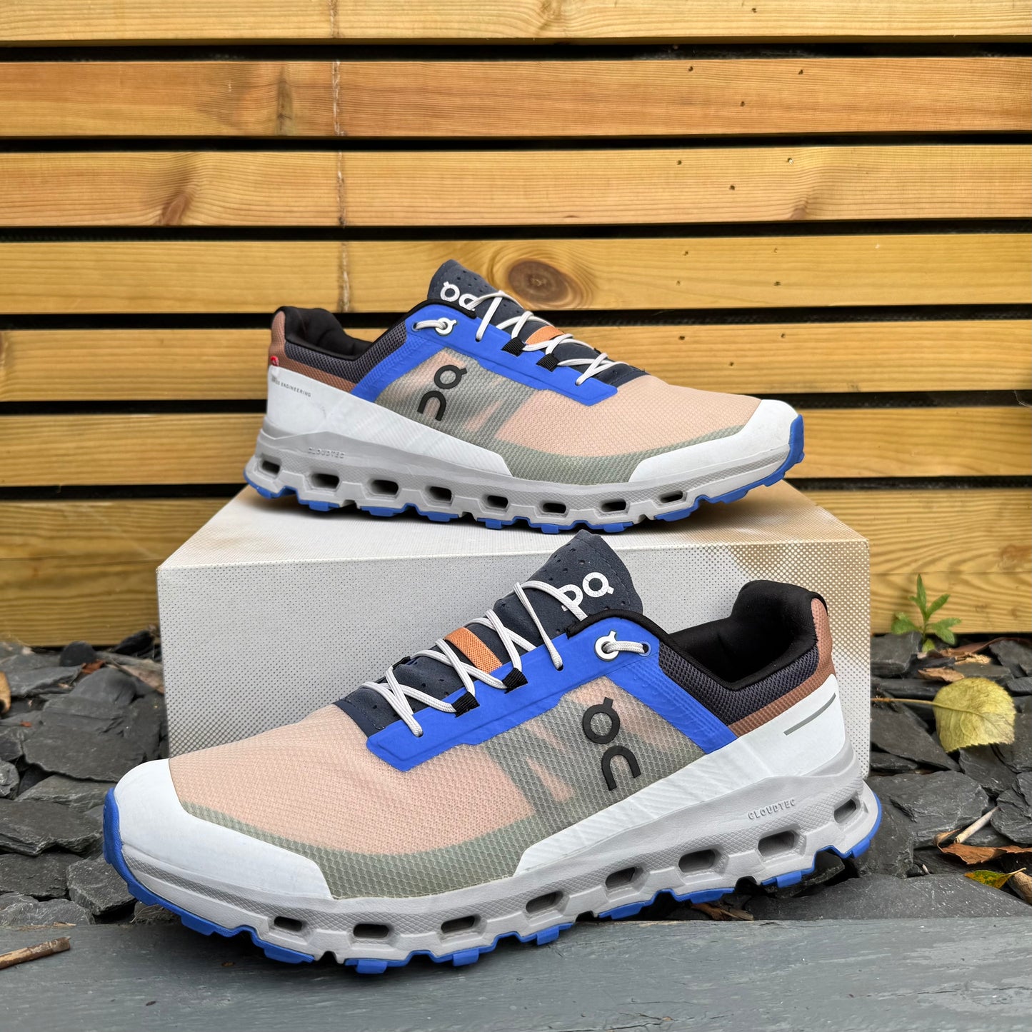 On Running CloudVista - Grey / Blue / Brown - UK11