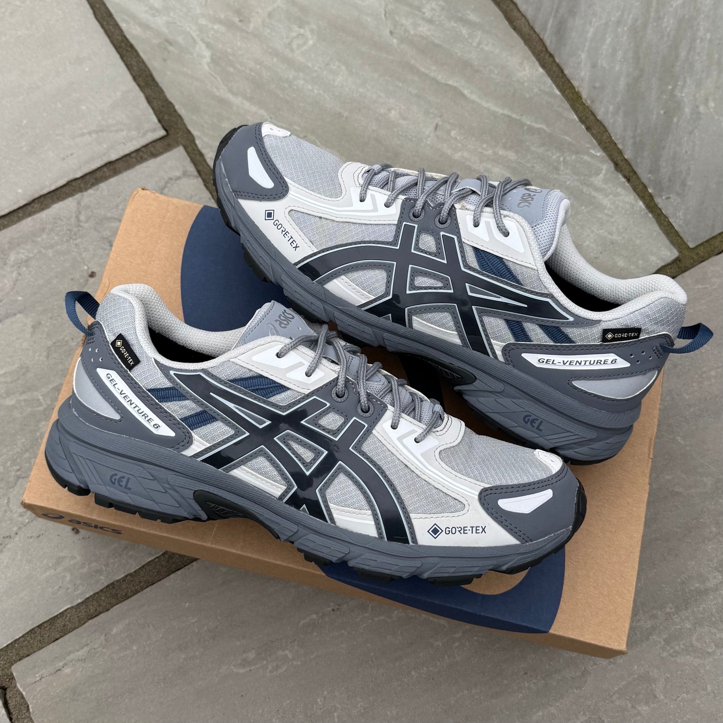 Asics Gel-Venture 6 Gore-Tex - Piedmont Grey / Metropolis - UK8