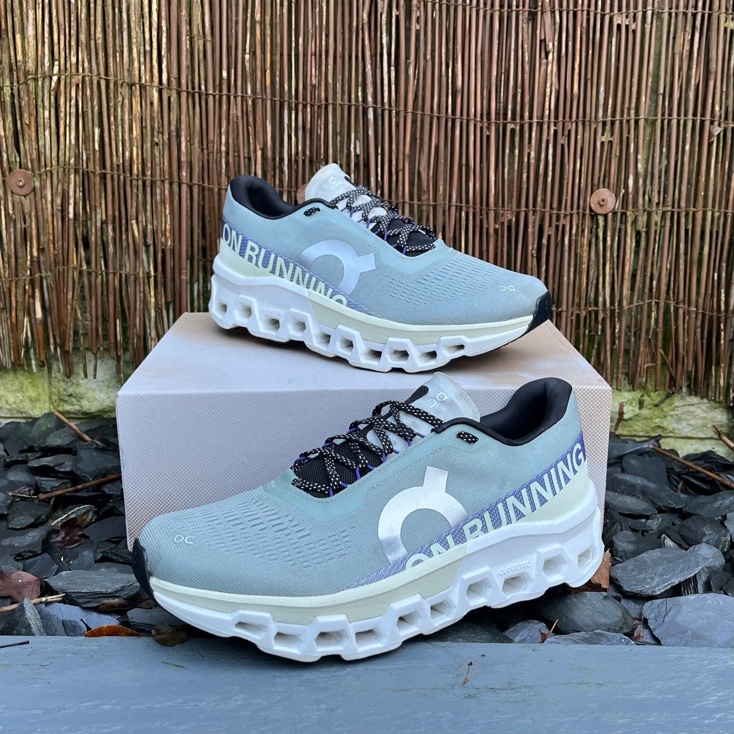 On Running CloudMonster 2 - Mineral Aloe - UK10.5