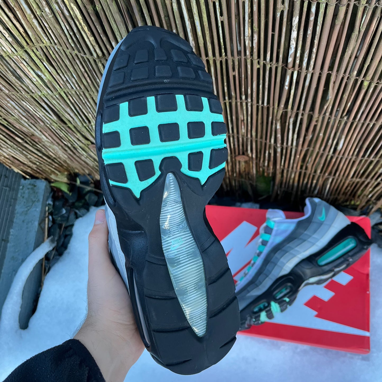 Nike Air Max 95 JD Exclusive - Hyper Turquoise - UK9.5