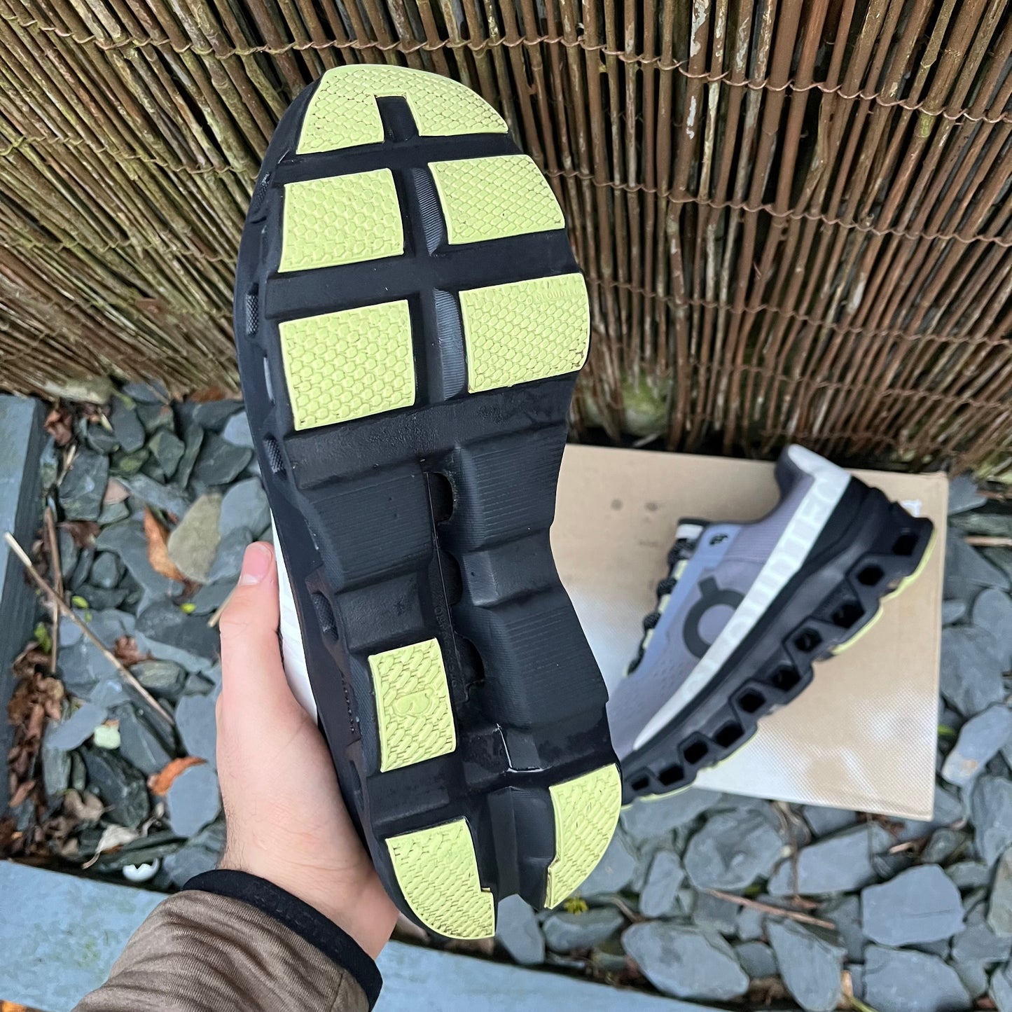 On Running CloudMonster - Fossil / Magnet - UK9