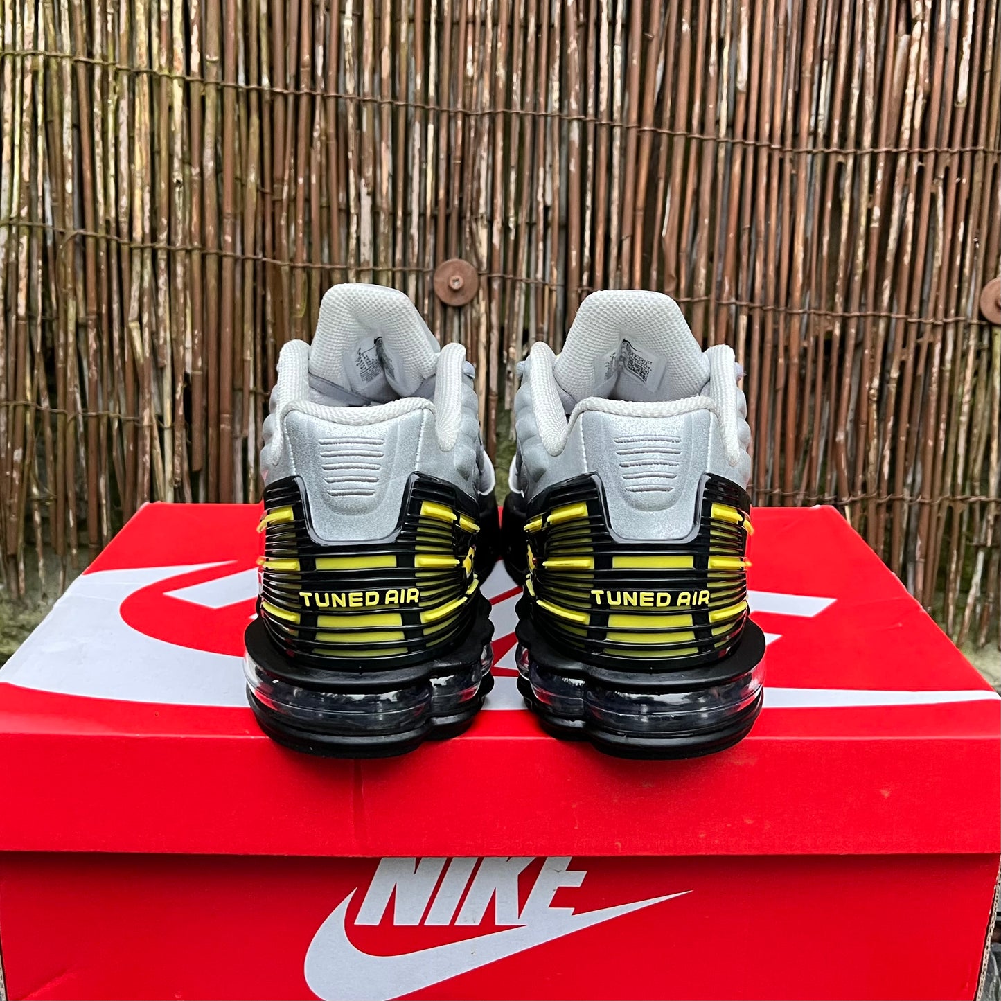 Nike Air Max Plus TN 3 - Metallic Silver / Yellow - UK7