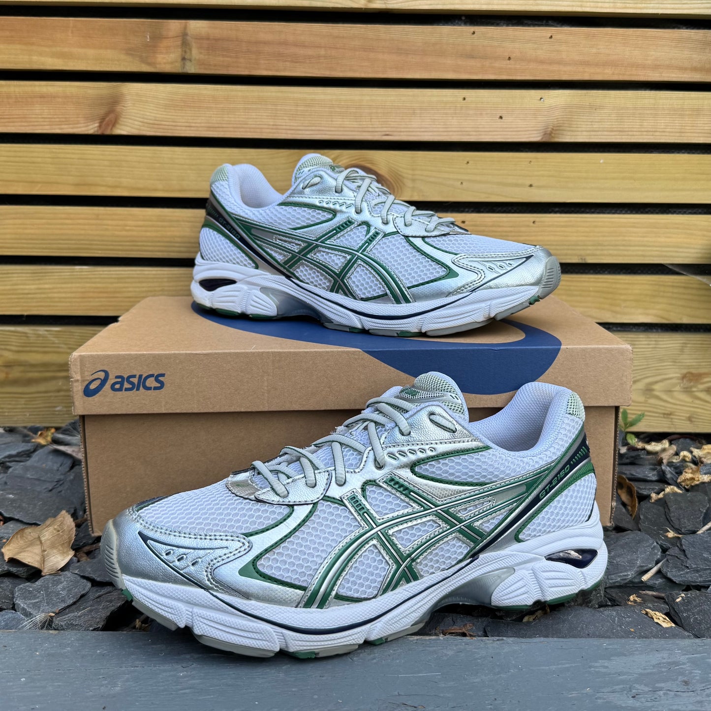 Asics Gel-2160 - White / Shamrock Green - UK9