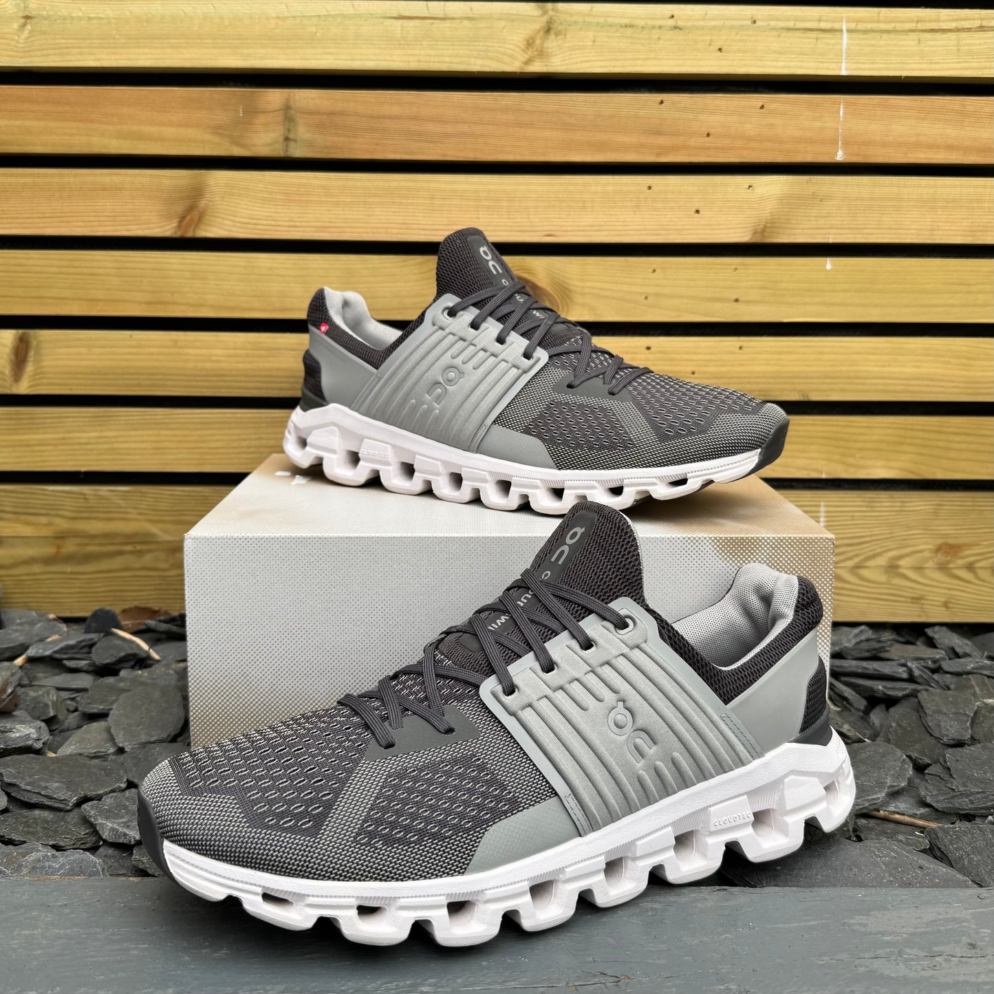 On Running CloudSwift 2.0 - Rock / Slate Grey - UK11
