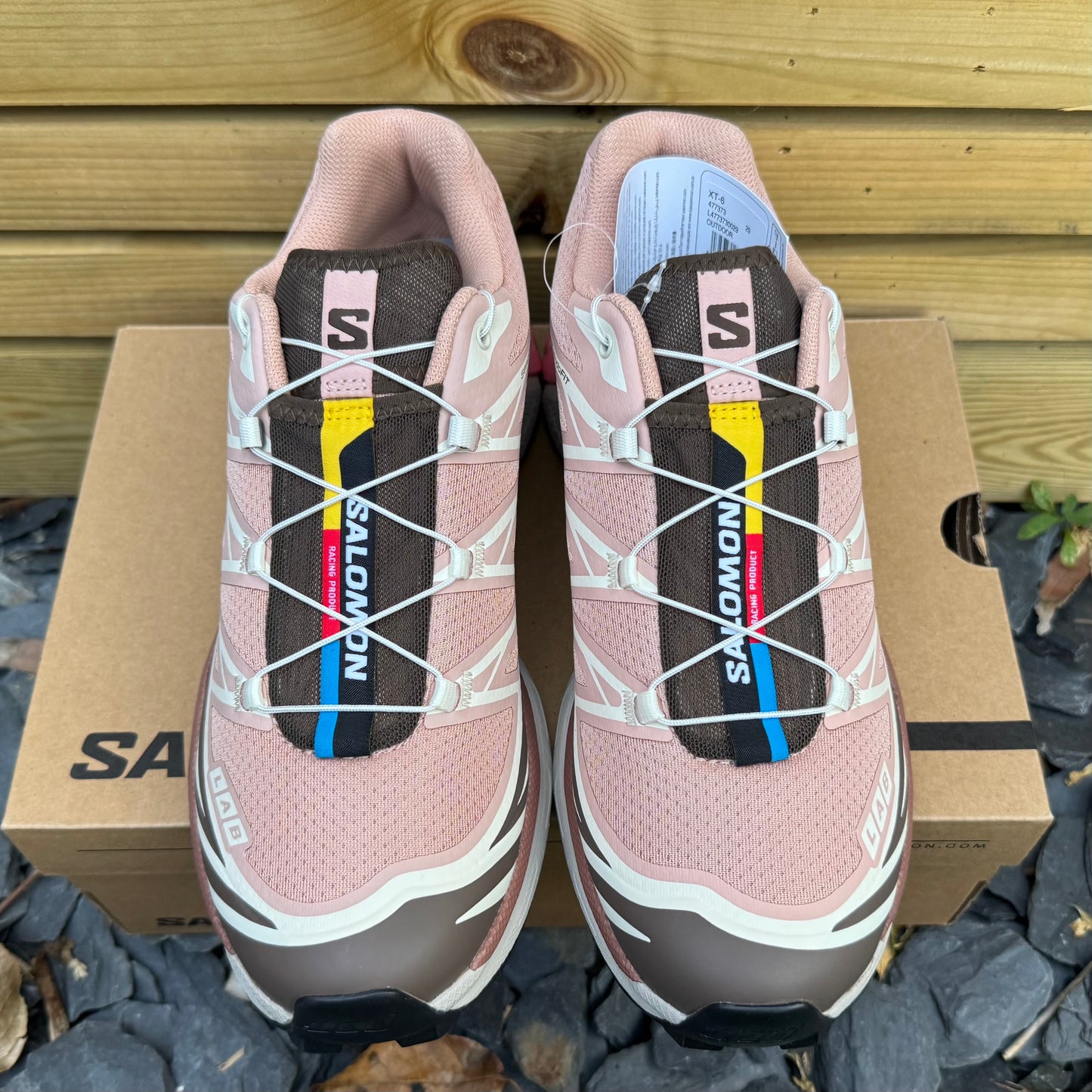 Salomon XT-6 - Mahogany Rose / Earth Brown / Flamingo Pink - Multiple Sizes - Brand New