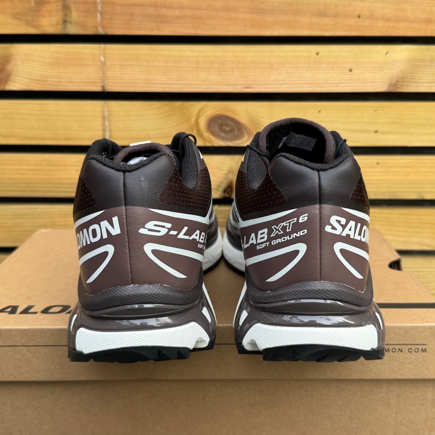 Salomon XT-6 - Black Coffee / French Roast / Vanilla Ice - UK10.5 - Brand New