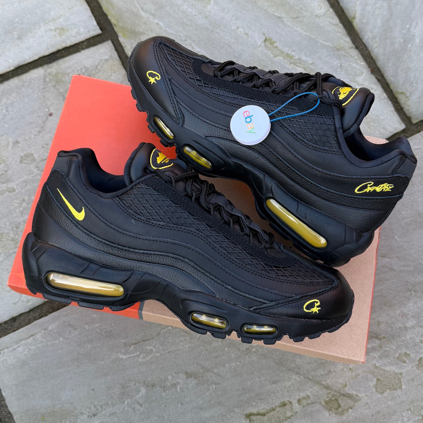 Nike Air Max 95 Corteiz - Honey Black - UK9 - Brand New