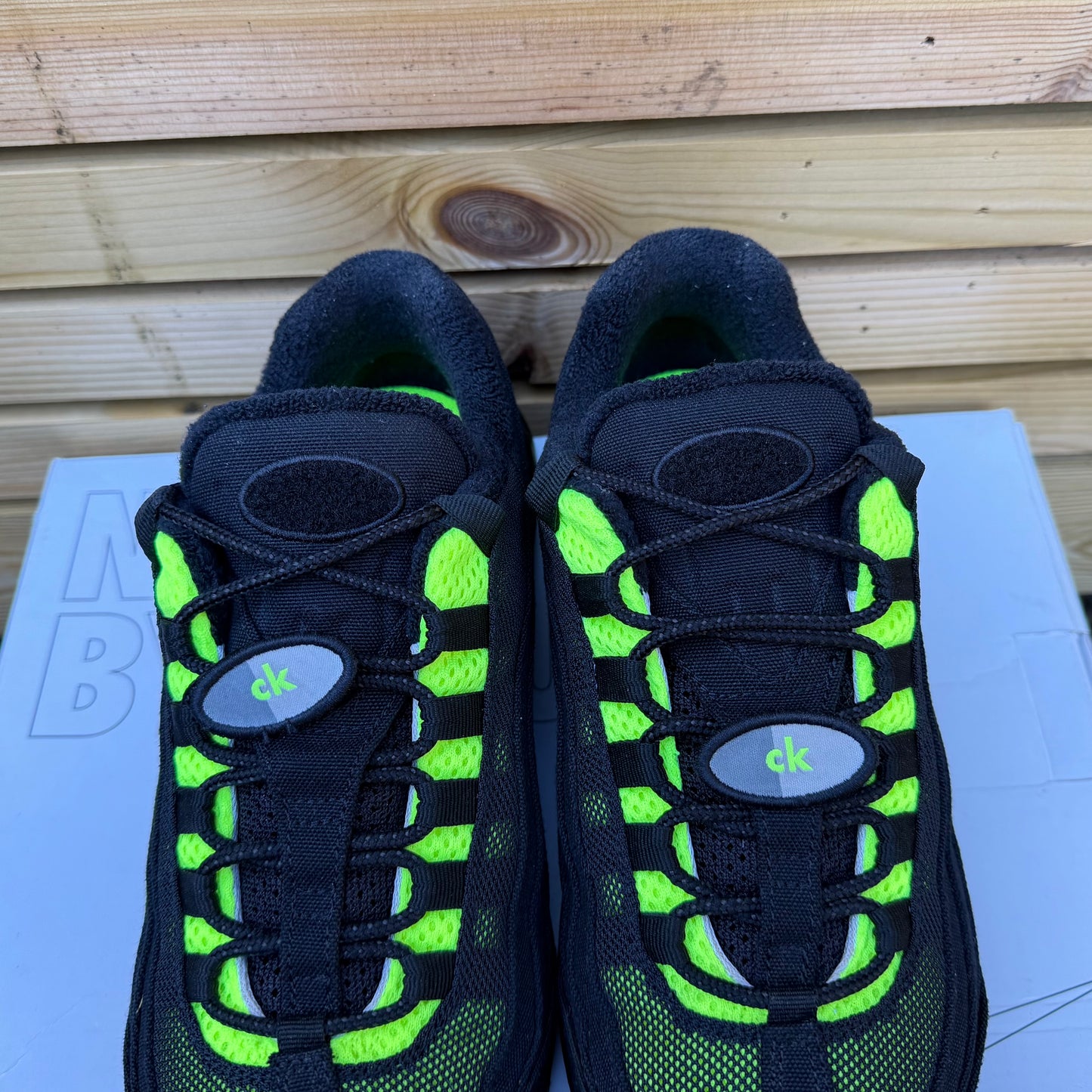 Nike Air Max 95 ID “Nike By You” - Black / Neon Patch - UK9