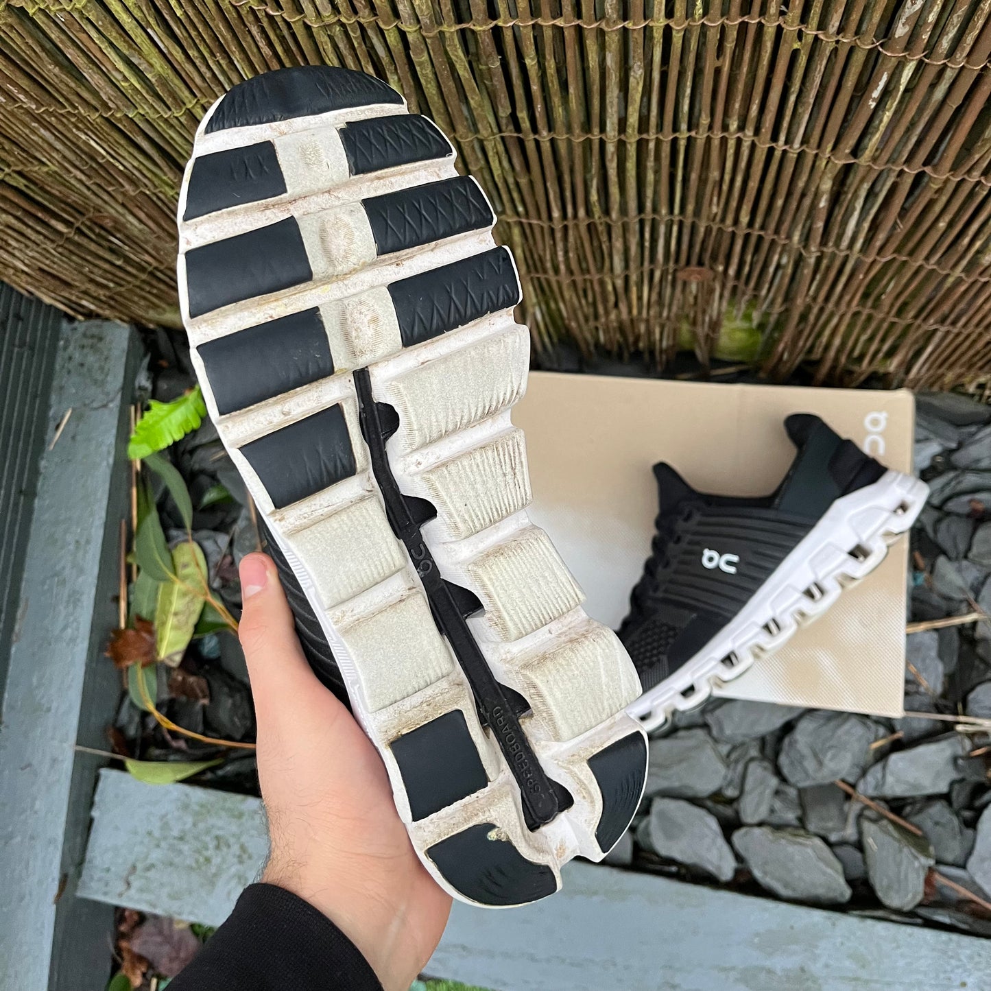 On Running CloudSwift 2.0 - Black / Rock - UK9