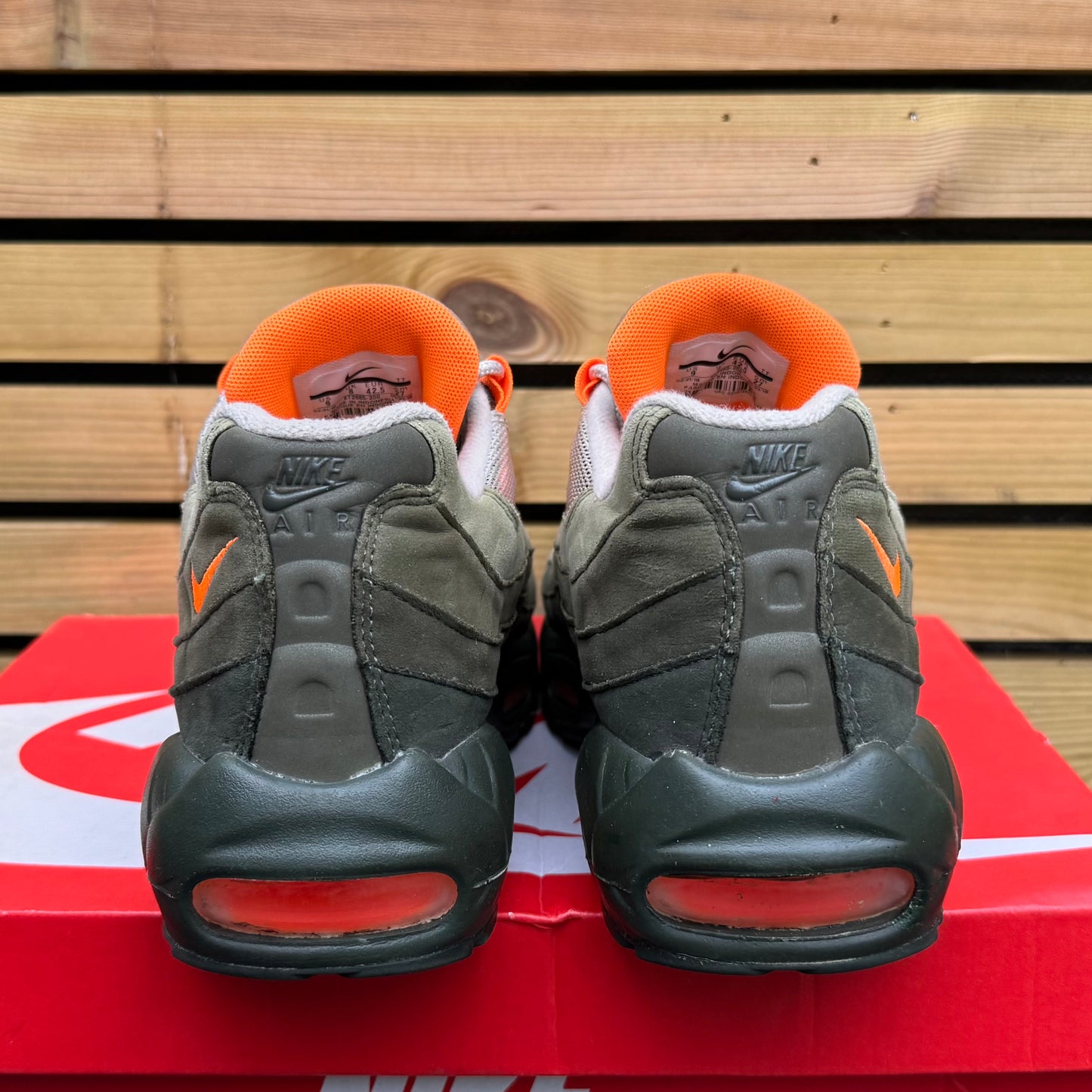 Nike Air Max 95 OG - Neutral Olive  / Total Orange - UK8