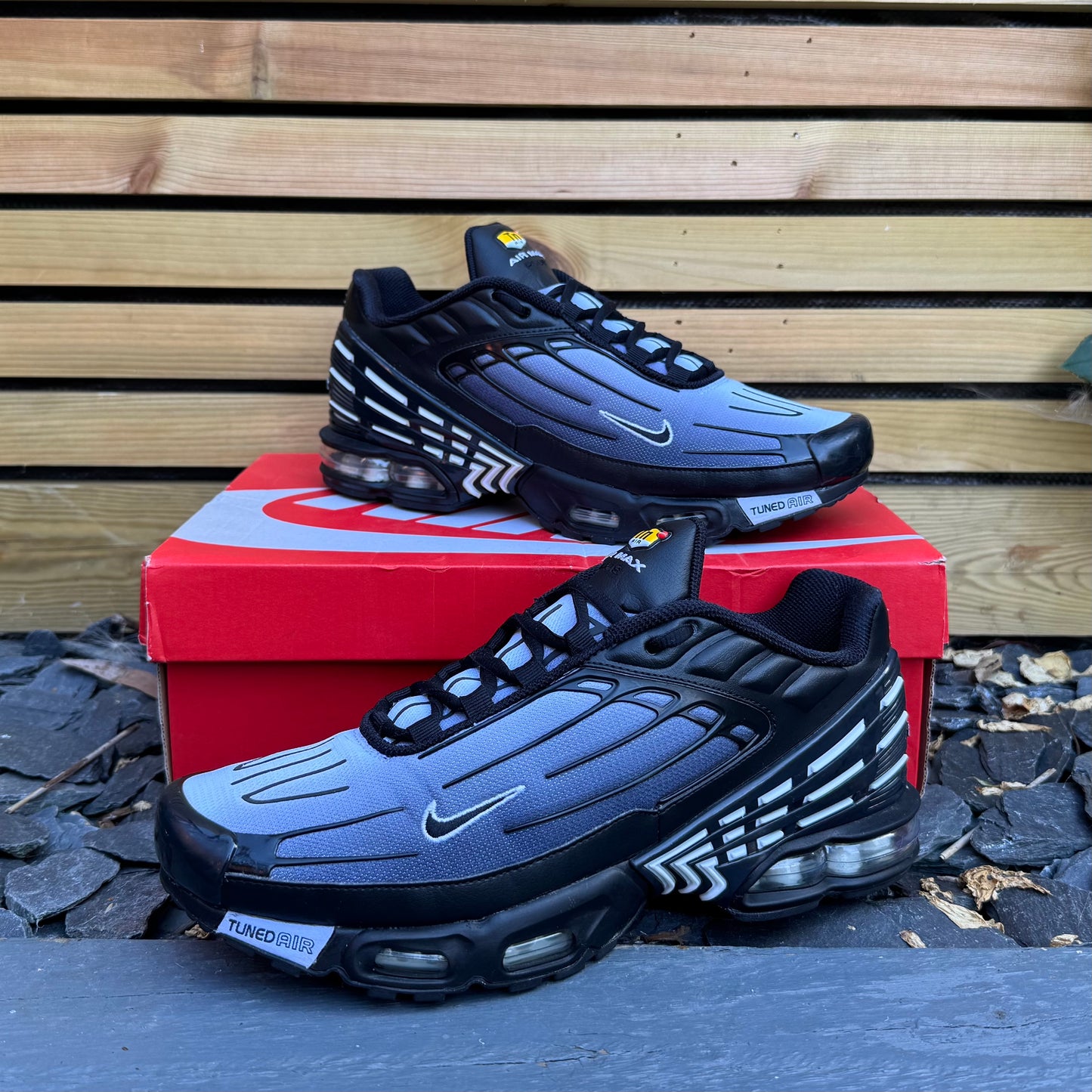 Nike Air Max Plus TN 3 - Black / Wolf Grey - UK9