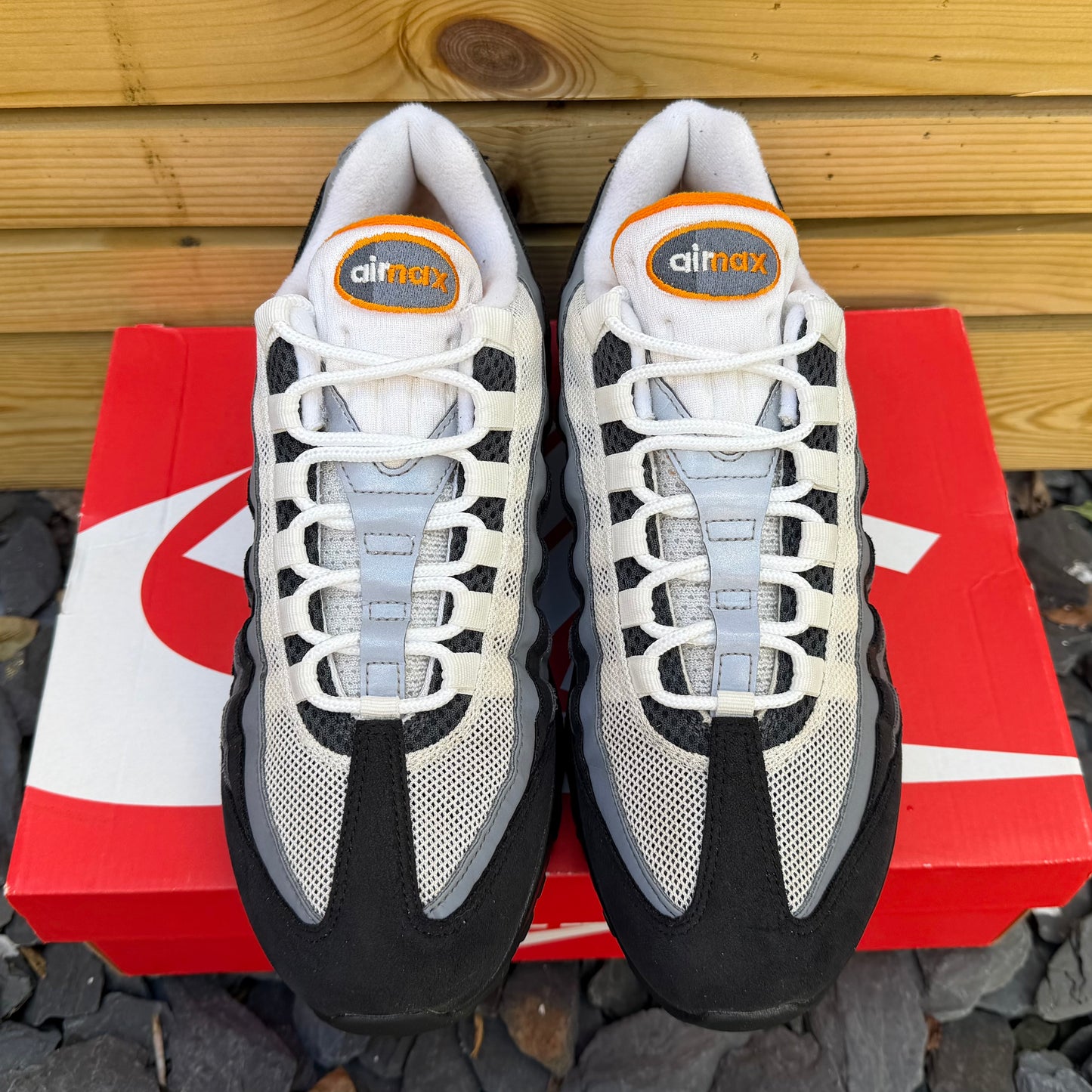 Nike Air Max 95 OG Big Bubble - Orange Ceramic - UK8