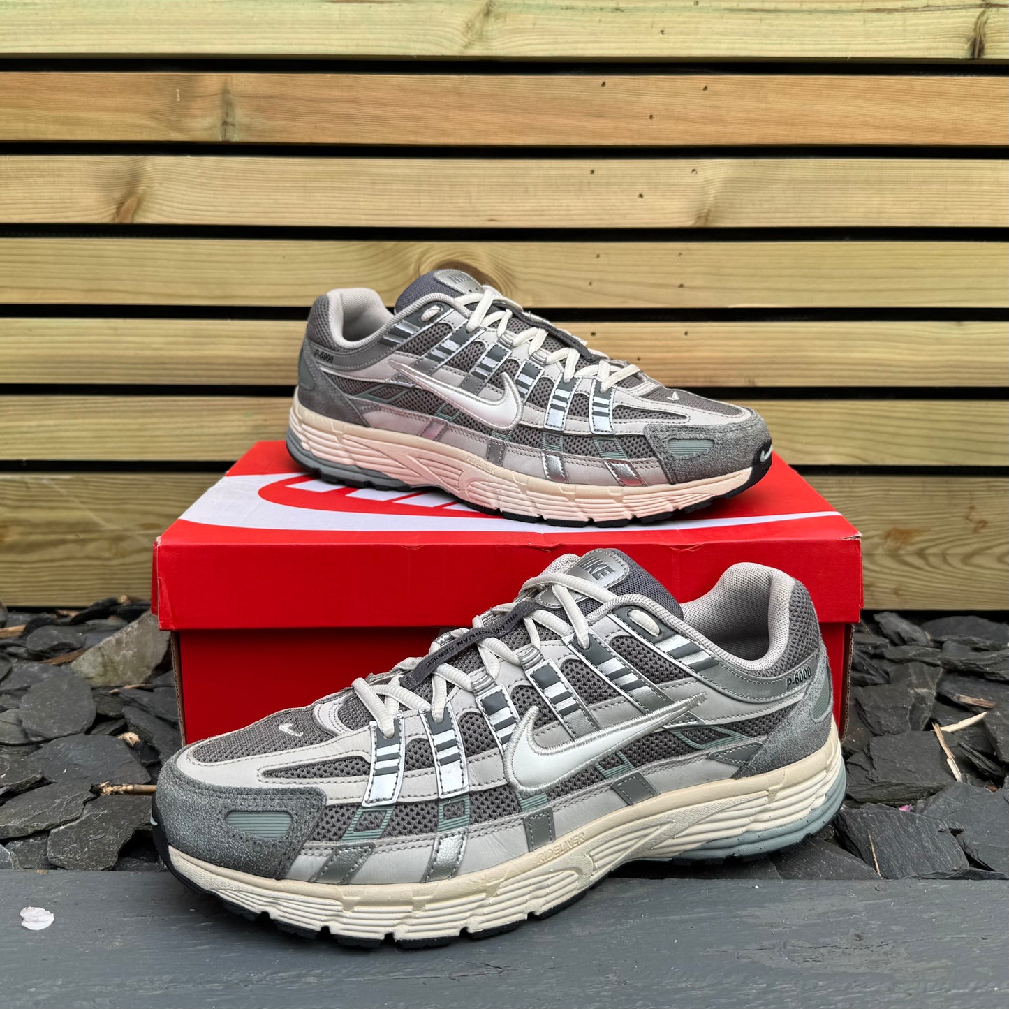 Nike P-6000 - Flat Pewter - UK9.5