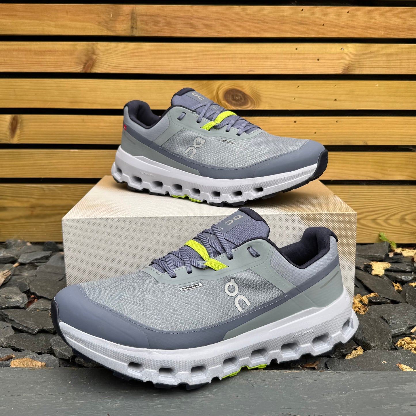On Running CloudVista 2 Waterproof - Heather / Mist - UK9 - Brand New