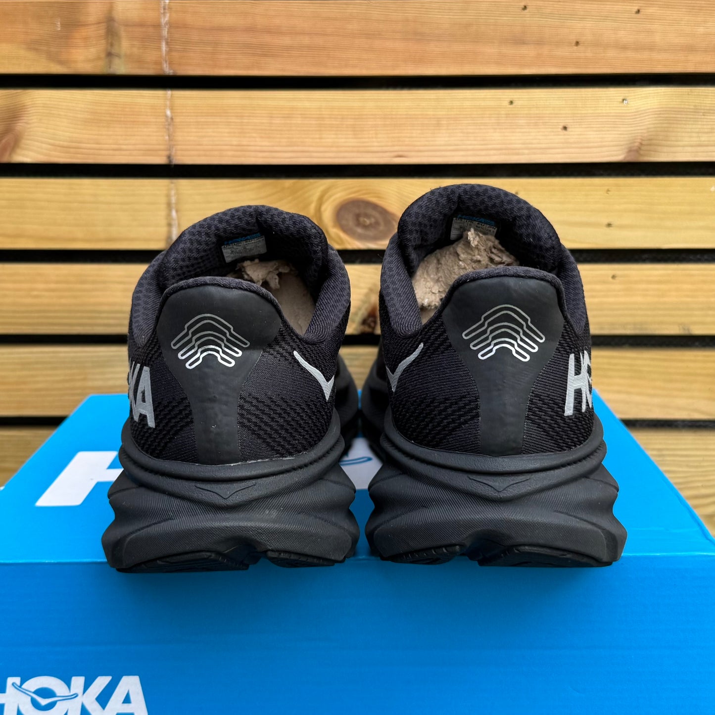 Hoka Clifton 9 Gore-Tex - Black Reflect - UK10