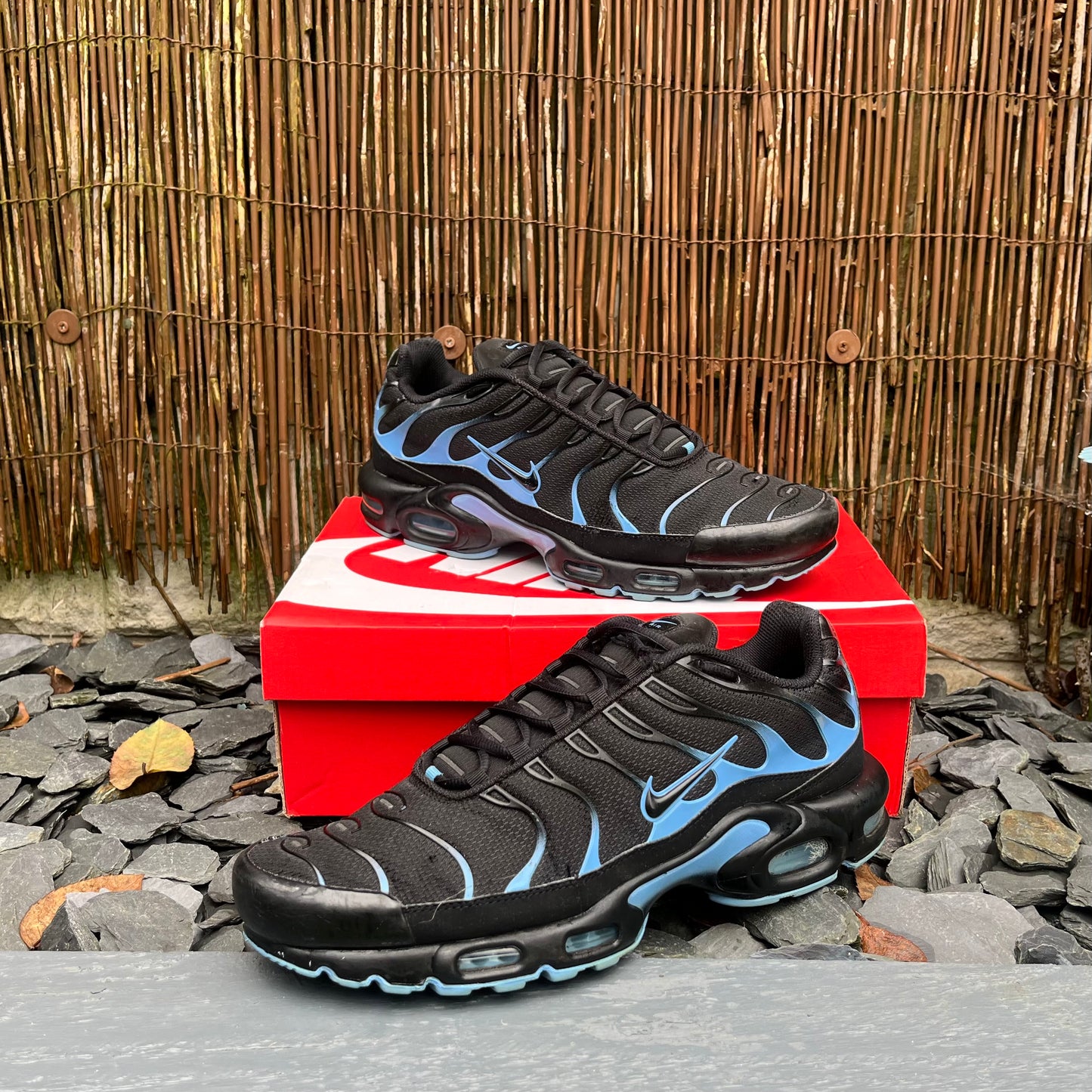 Nike Air Max Plus TN Black / University Blue - UK12
