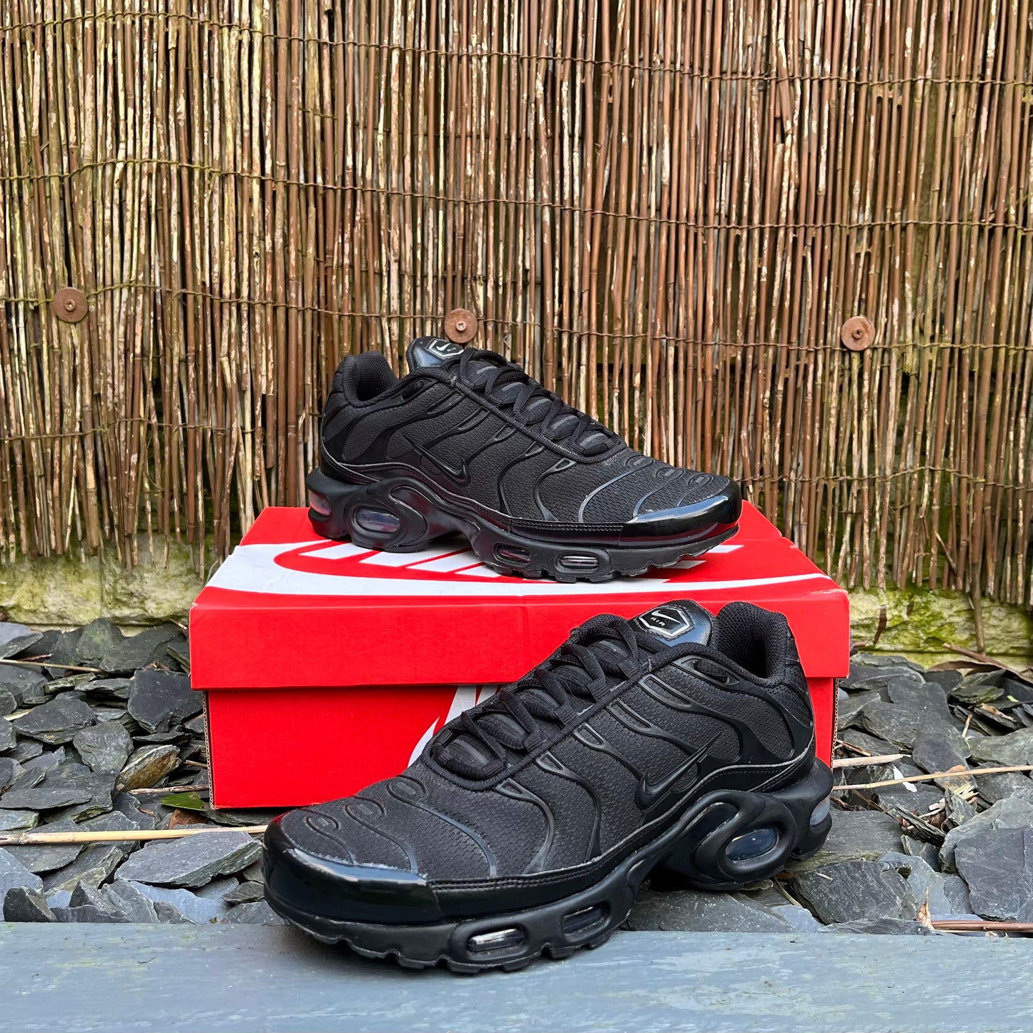 Nike Air Max Plus TN - Triple Black - UK8 - Brand New