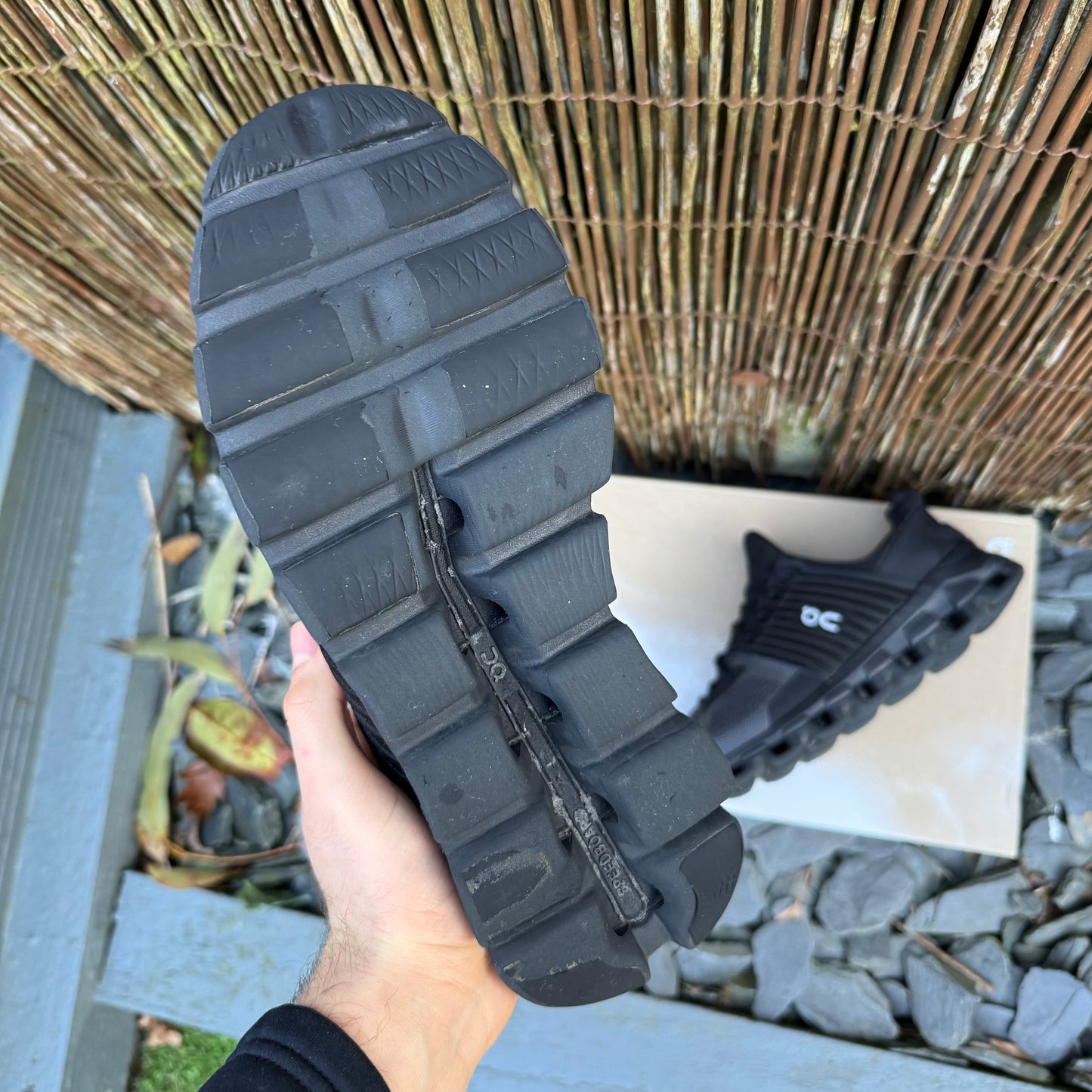 On Running CloudSwift 2.0 - Triple Black - UK8