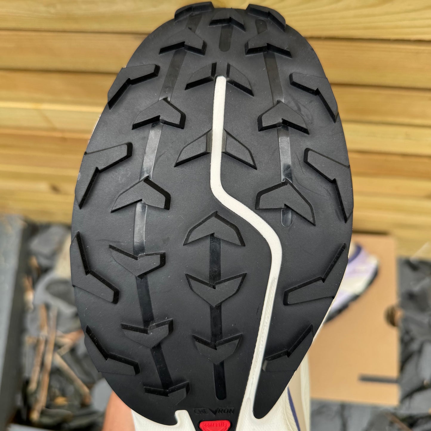 Salomon XT-6 - Almond Milk / Silver Cloud / Liberty - UK10.5 - Brand New