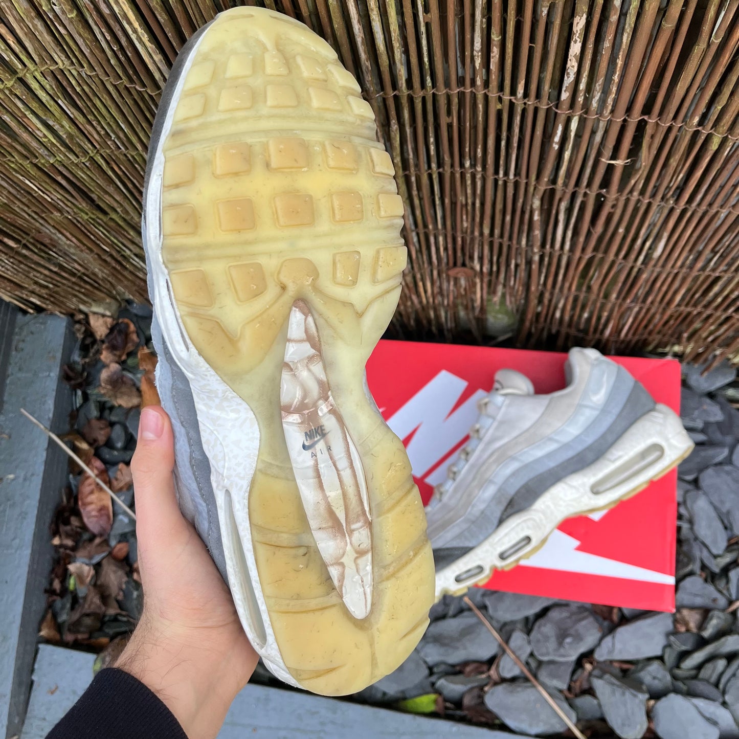 Nike Air Max 95 QS Anatomy Of Air - Light Bone - UK11