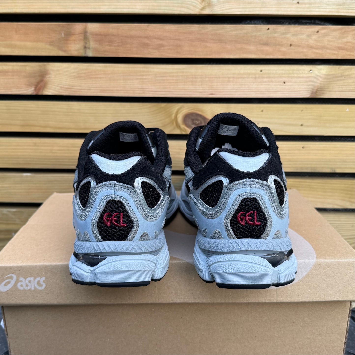 Asics Gel-NYC - Black / Fjord Grey - UK9
