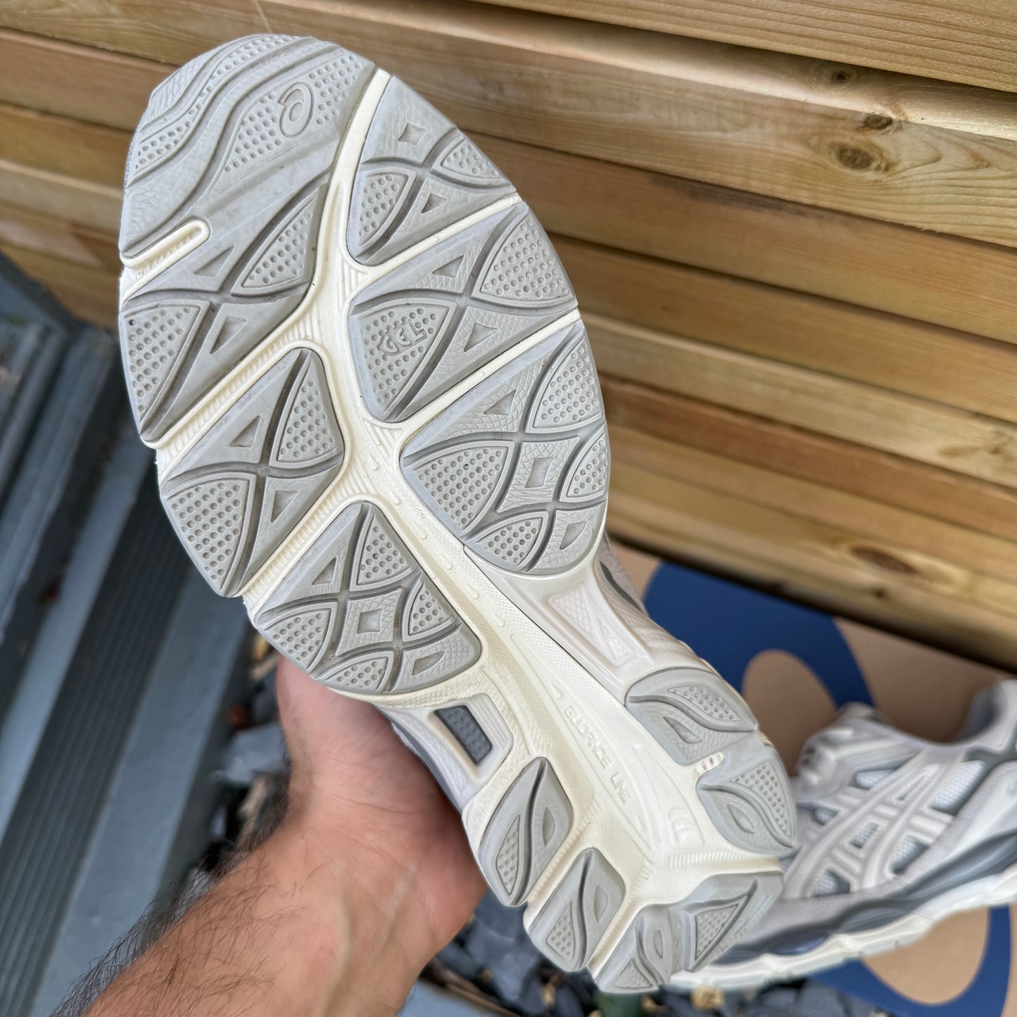 Asics Gel-NYC - Cream / Oyster Grey - UK7