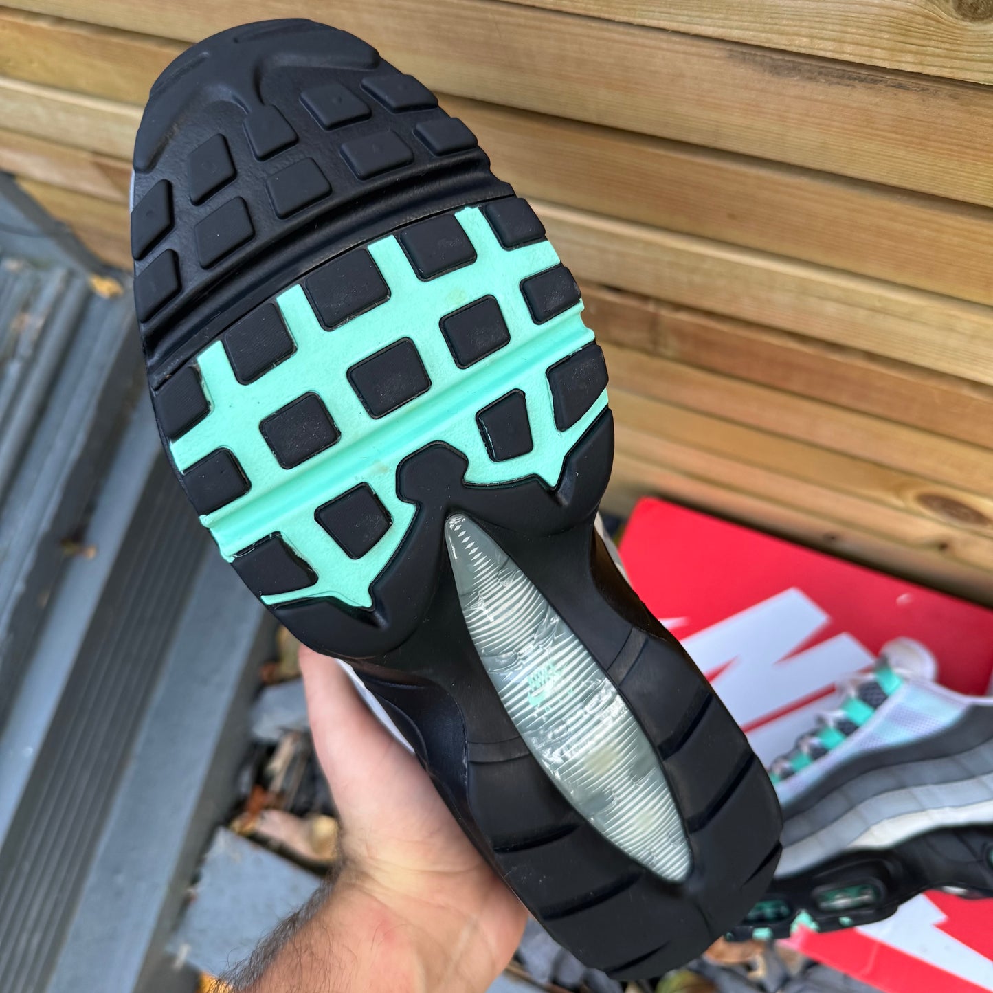 Nike Air Max 95 JD Exclusive - Hyper Turquoise - UK9