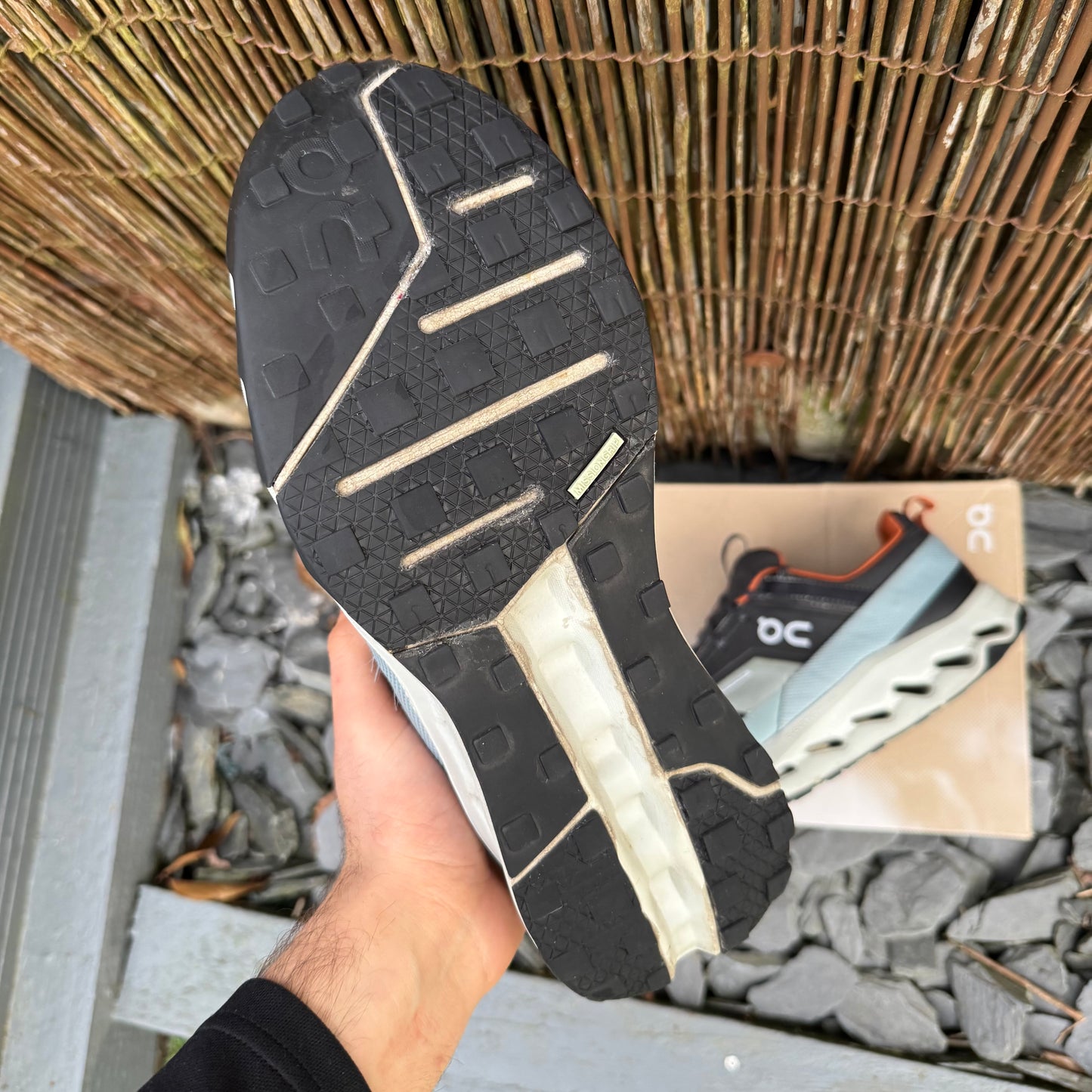 On Running CloudHorizon Waterproof - Lead / Mineral - UK10