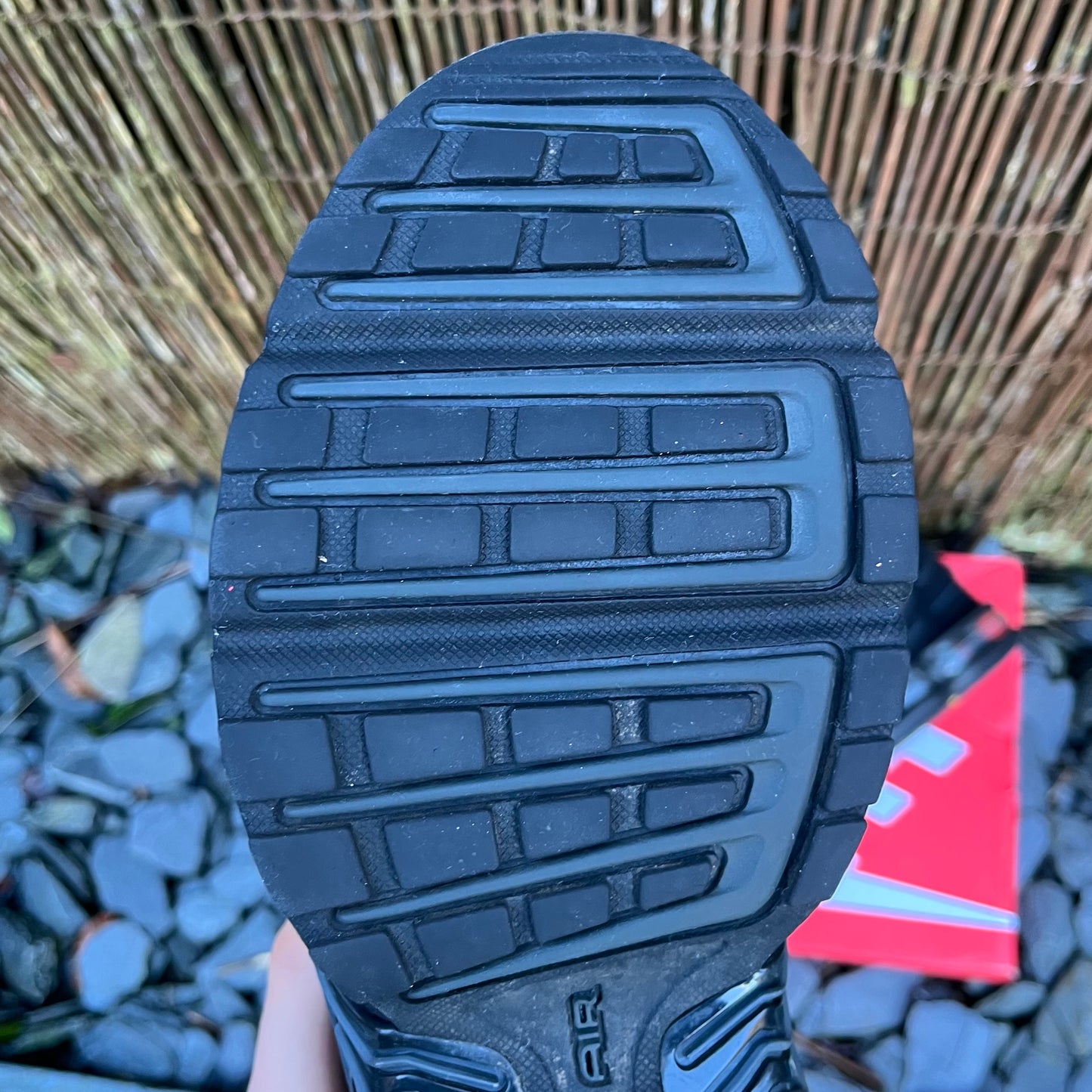 Nike Air Max Plus TN 3 - Black Leather - UK10