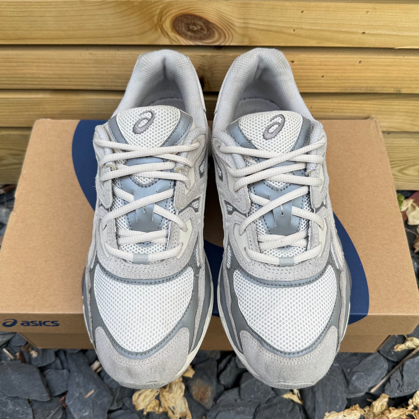 Asics Gel-NYC - Cream / Oyster Grey - UK7