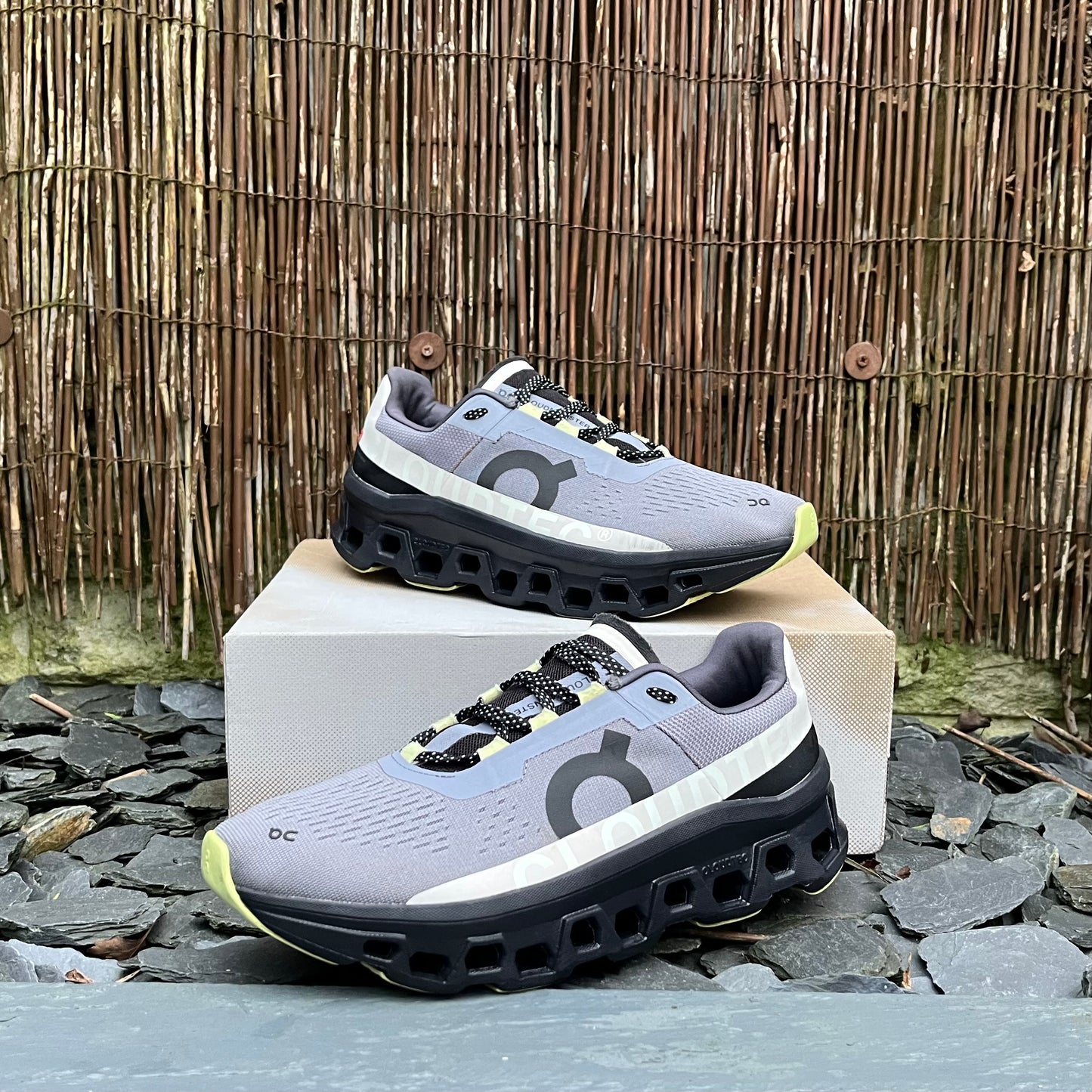 On Running CloudMonster - Fossil / Magnet - UK9