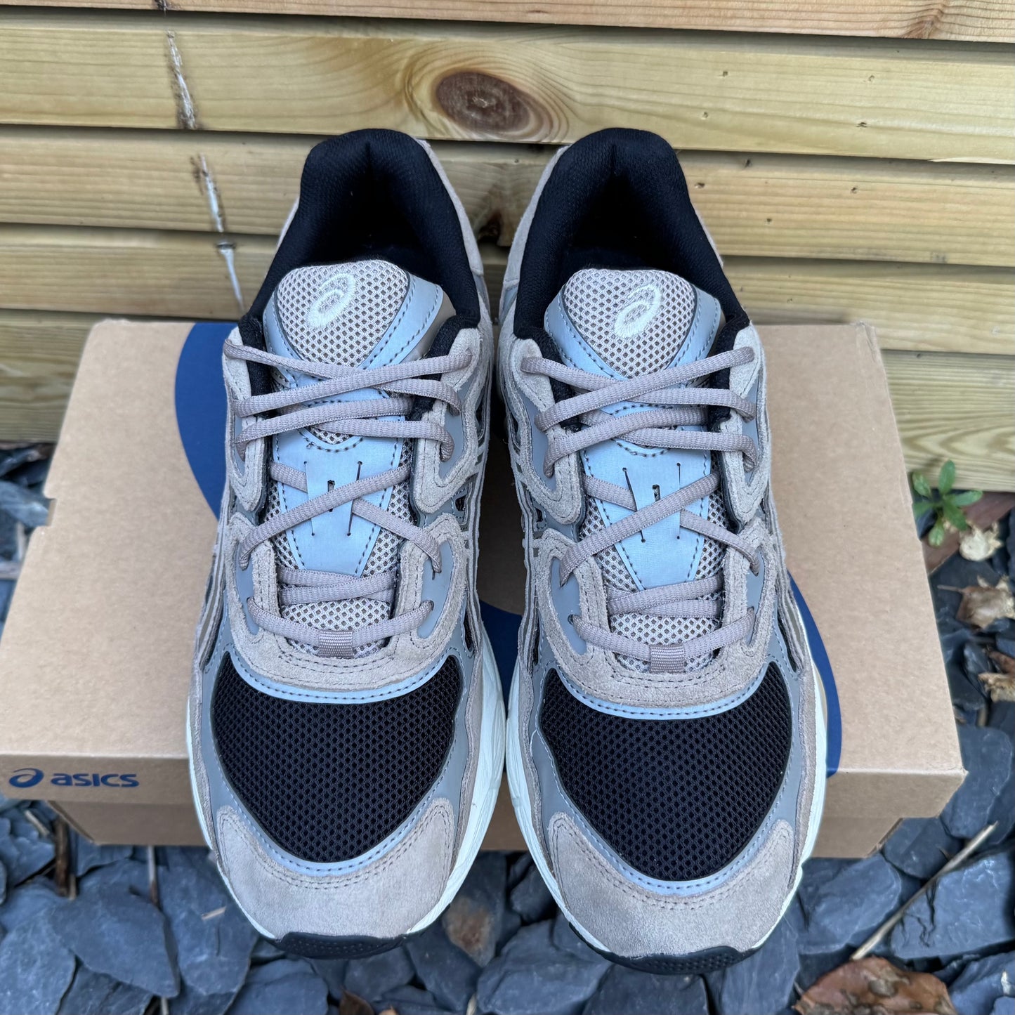 Asics Gel-NYC - Black / Greige - UK10