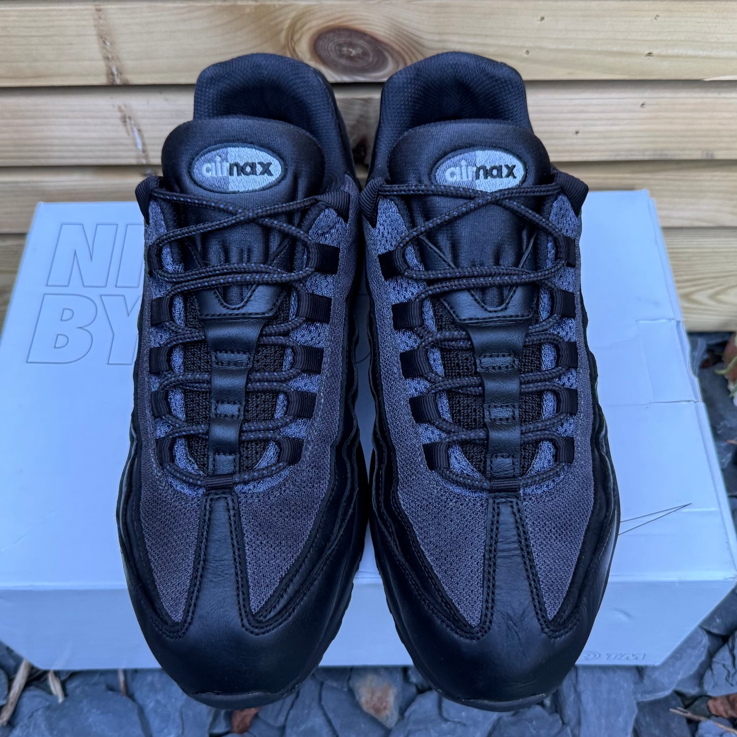 Nike Air Max 95 ID “Nike By You” - Black / Grey - UK8.5