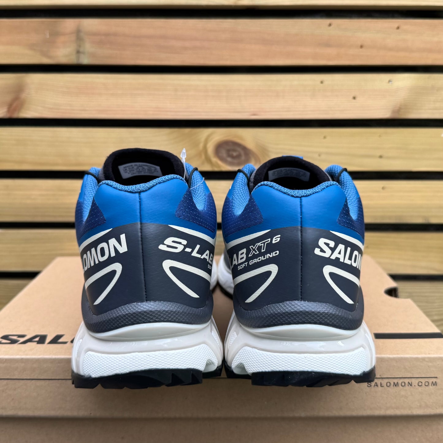 Salomon XT-6 - Dark Blue /Almond Milk / Asphalt - UK10 - Brand New