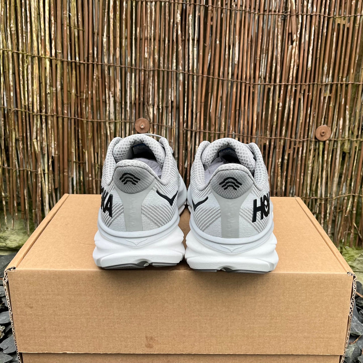 Hoka Clifton 9 - Wolf Grey - UK9.5