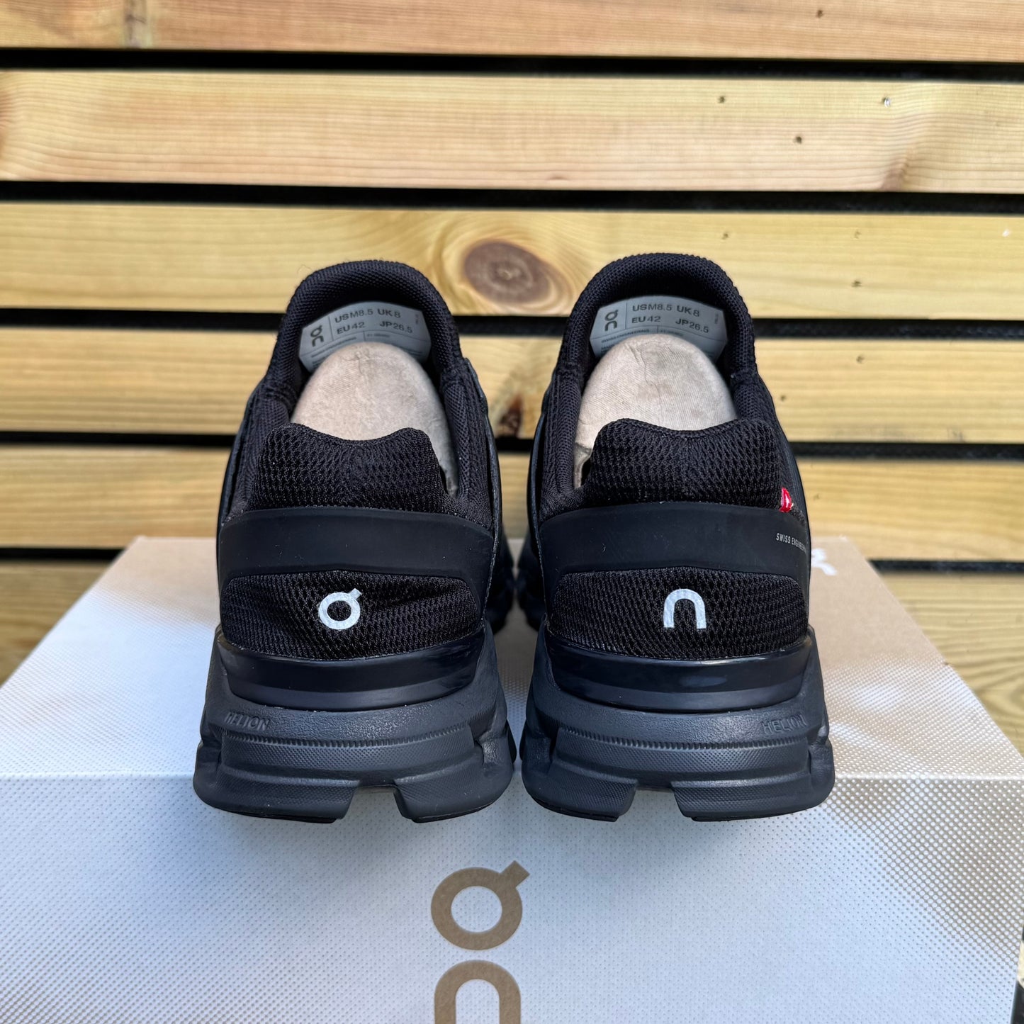 On Running CloudSwift 2.0 - Triple Black - UK8
