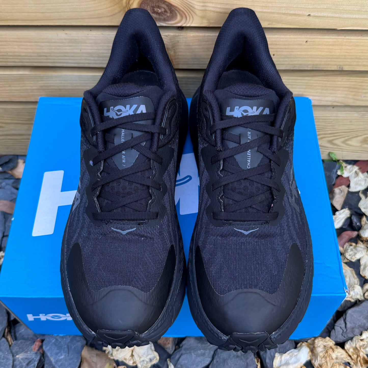 Hoka Challenger 7 Gore-Tex - Triple Black - UK10