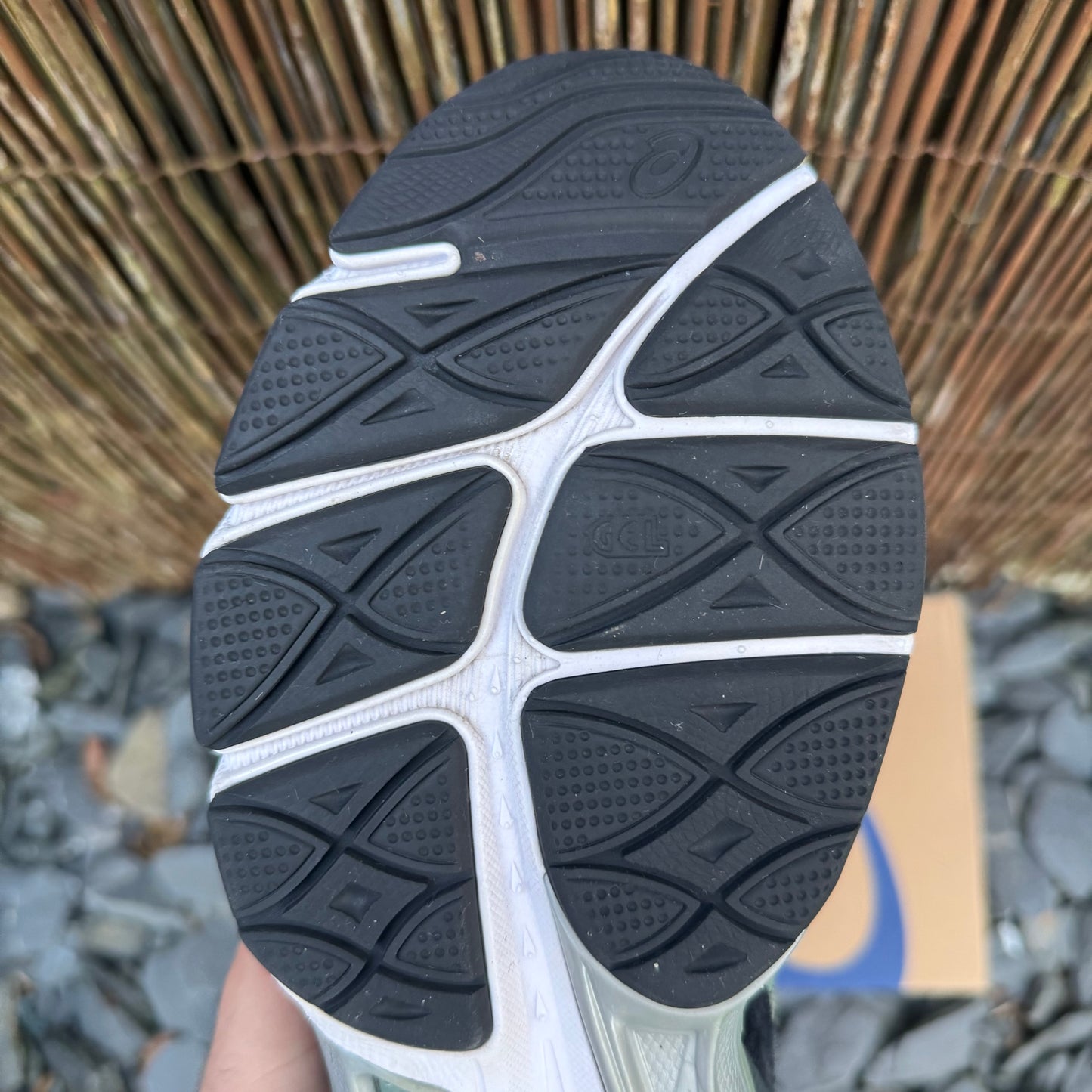 Asics Gel-NYC - White / Ivy - UK7.5