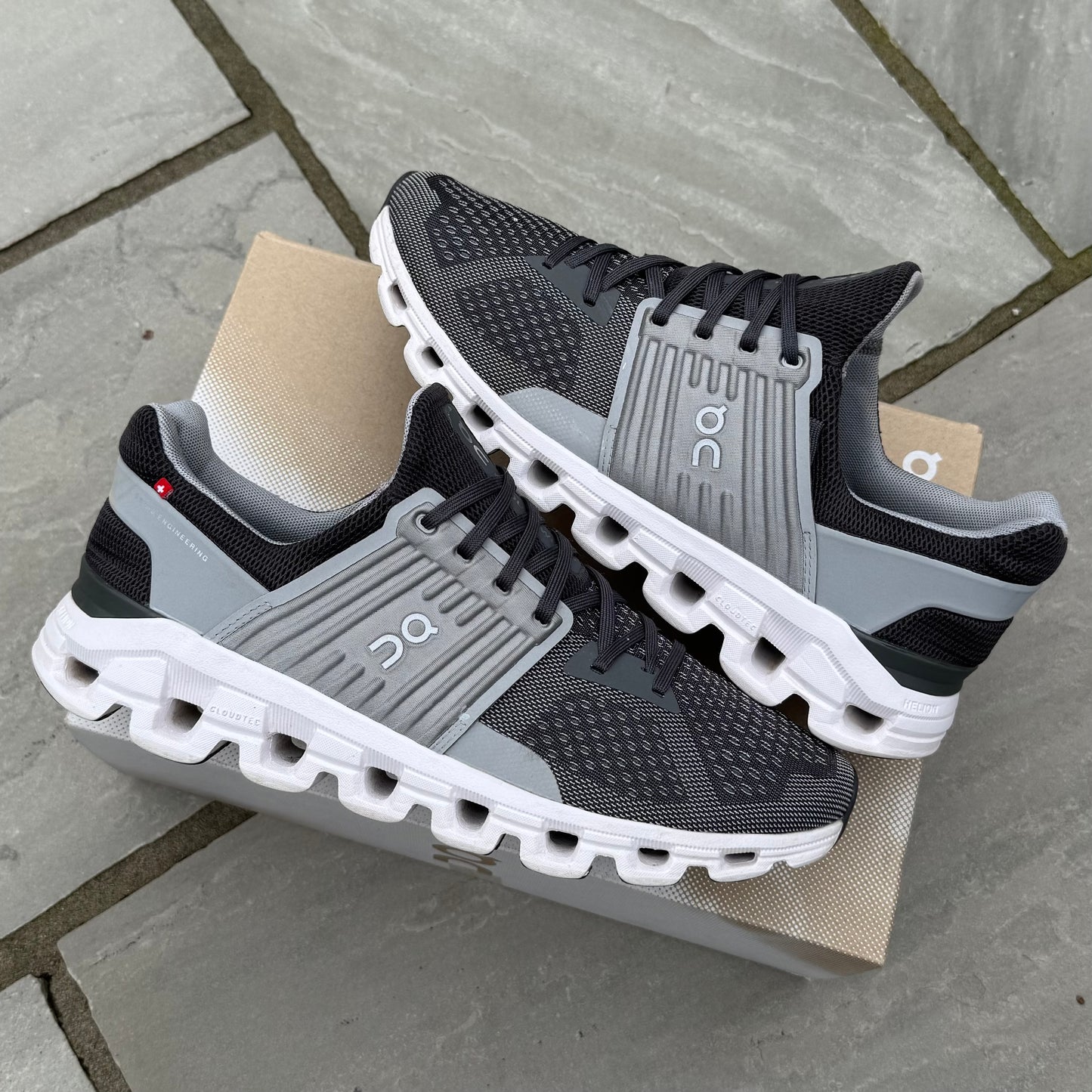 On Running CloudSwift 2.0 - Rock / Slate Grey - UK8