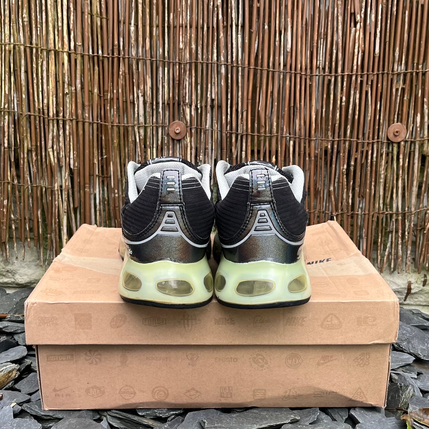 Nike Air Max 360 (2006) Black / Metallic Silver - UK9