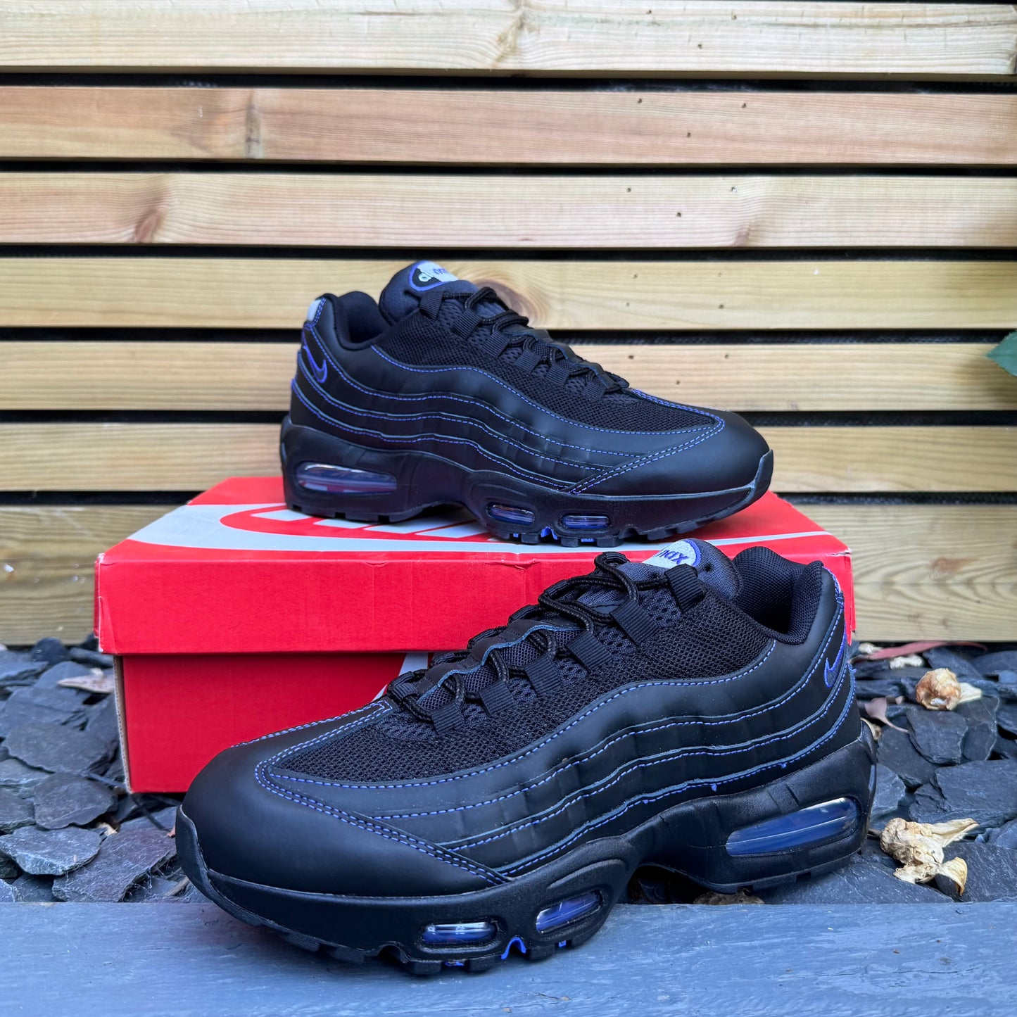 Nike Air Max 95 OG Big Bubble - Black / Persian Violet - UK7.5 - Brand New