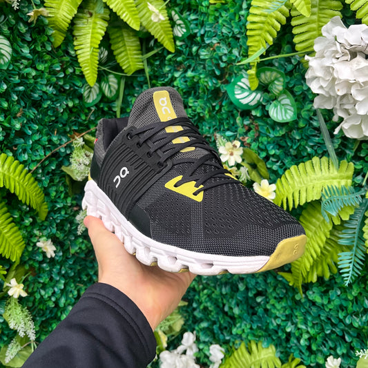 On Running CloudSwift 2.0 - Magnet Black / Citron Yellow - UK9.5