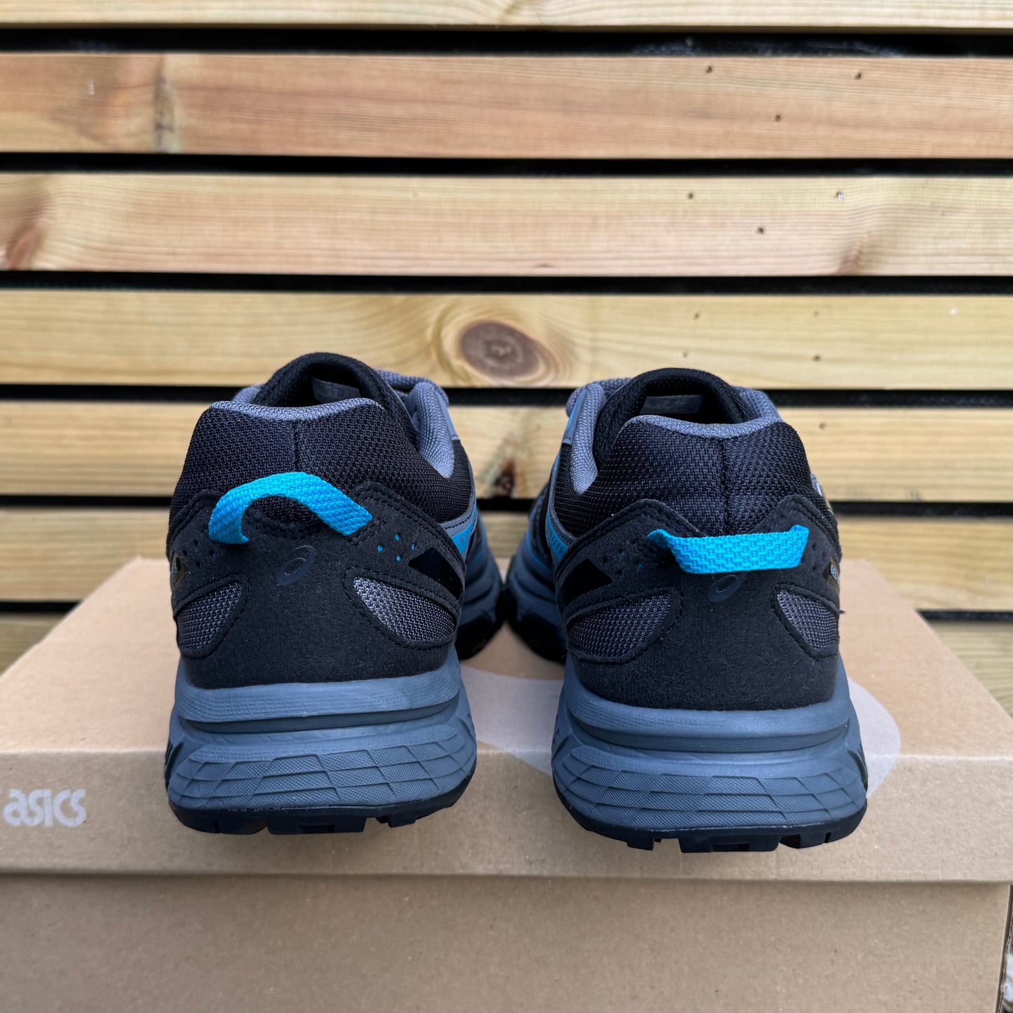 Asics Gel-Venture 6 - Black / Carrier Grey / Blue - UK10