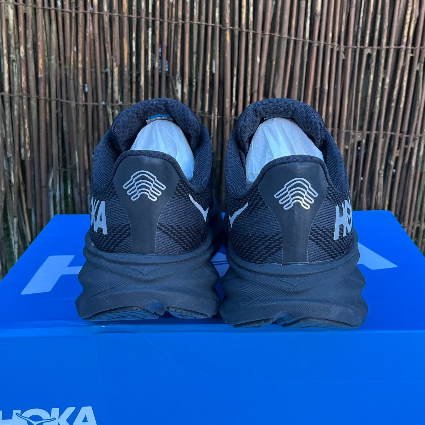 Hoka Clifton 9 Gore-Tex - Black Reflect - UK9