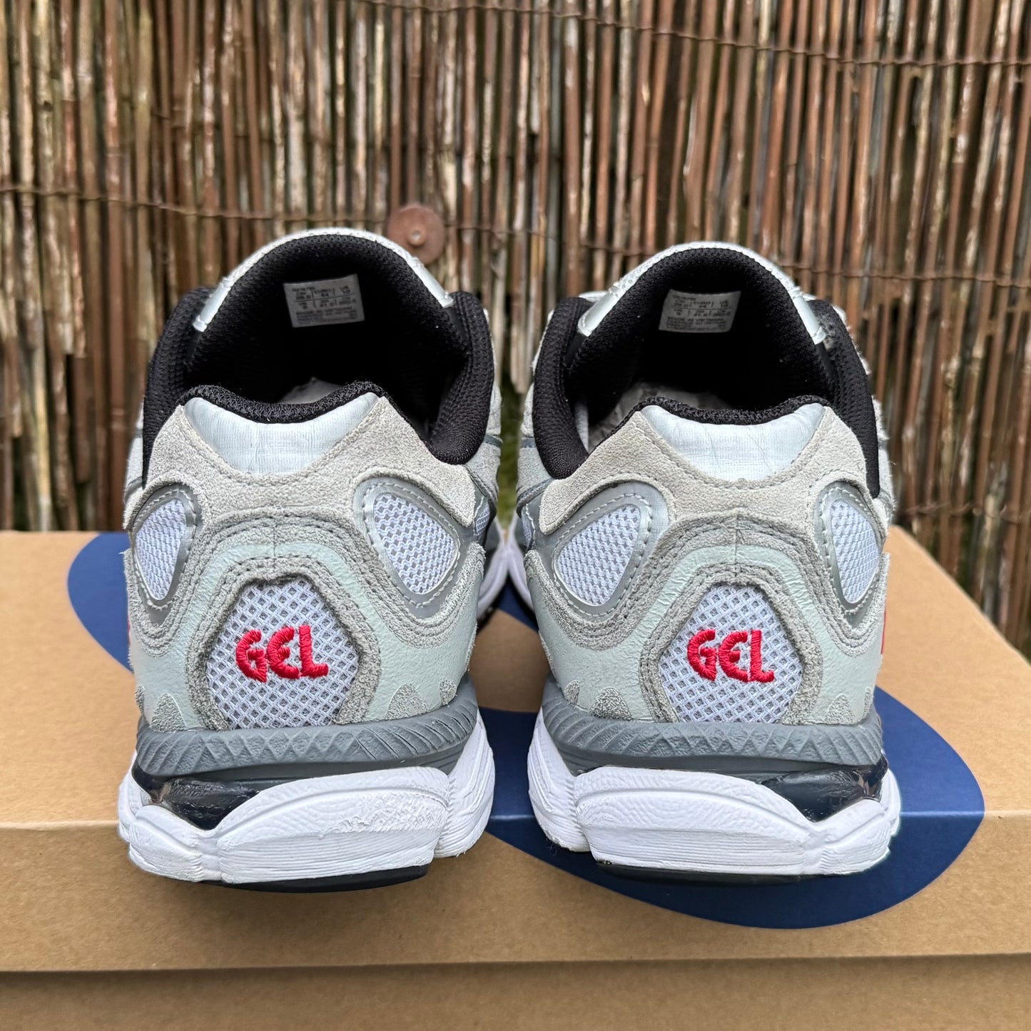 Asics Gel-NYC - White / Steel Grey - UK9