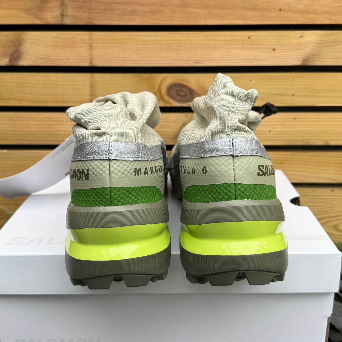 MM6 Maison Margiela x Salomon Cross Low - Alfalfa / Tea / Sharp Green - Multiple Sizes - Brand New