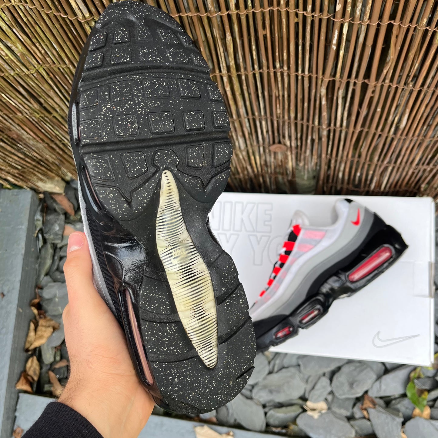 Nike Air Max 95 ID “Nike By You” Solar Red - UK7.5