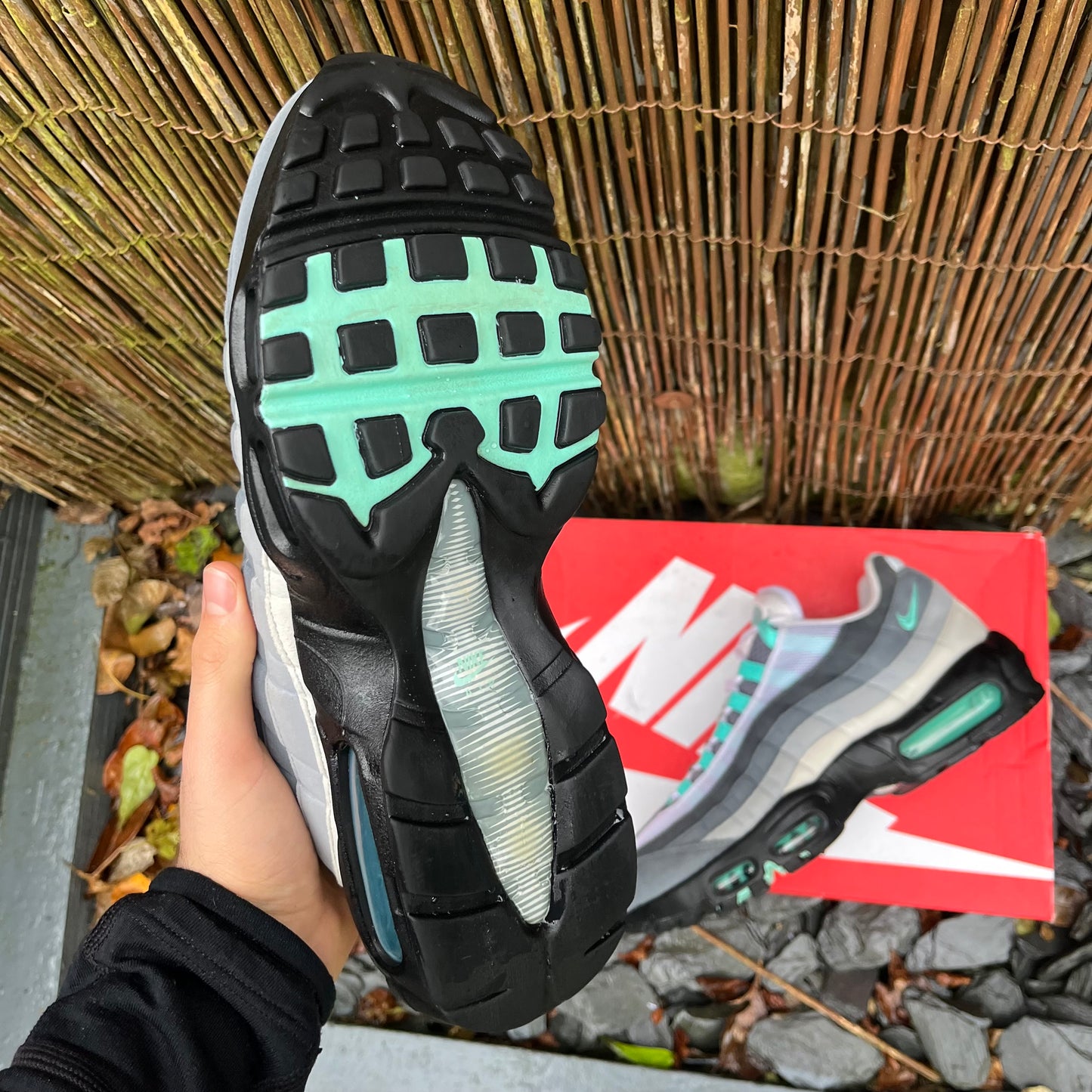 Nike Air Max 95 JD Exclusive - Hyper Turquoise - UK9