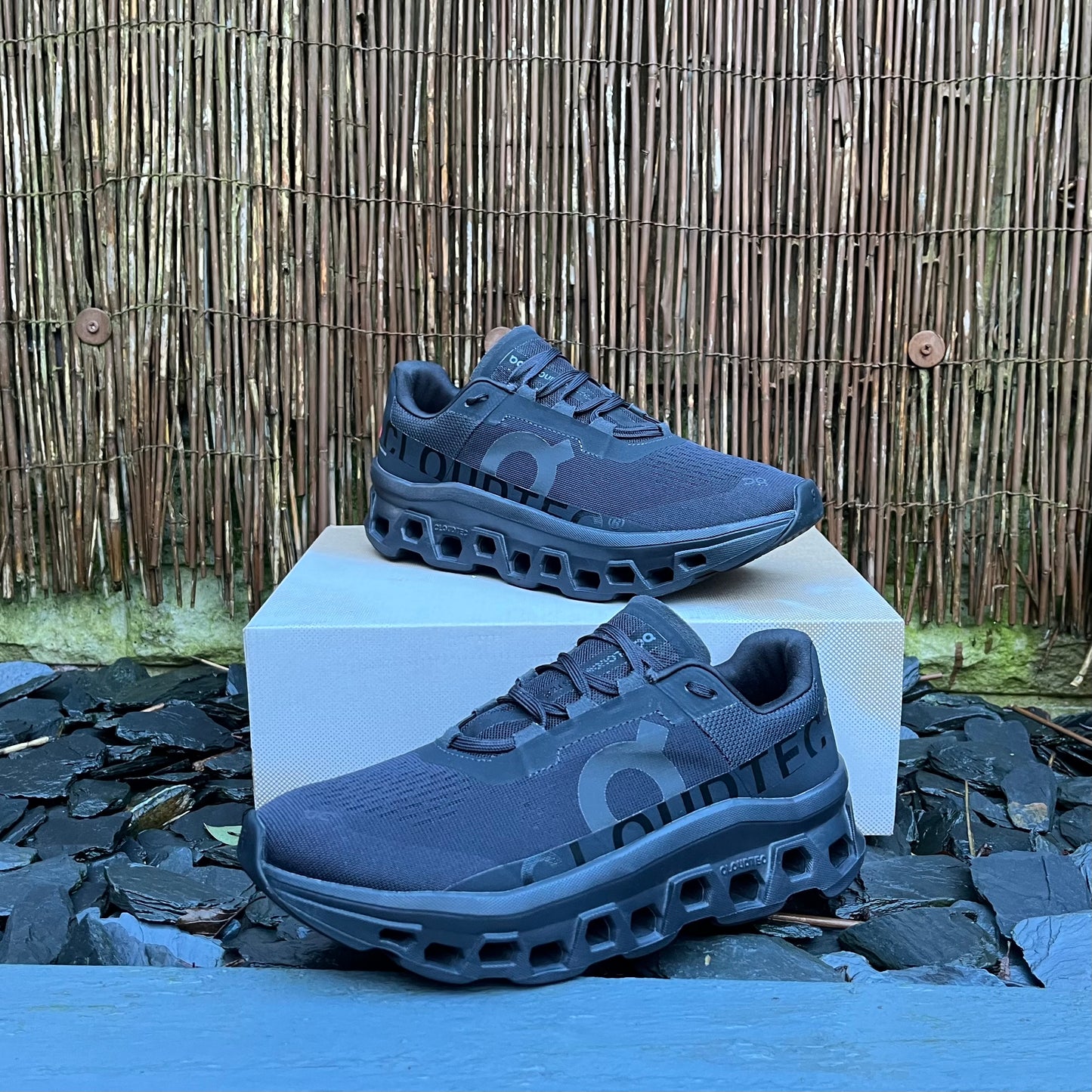 On Running CloudMonster - Triple Black - UK8