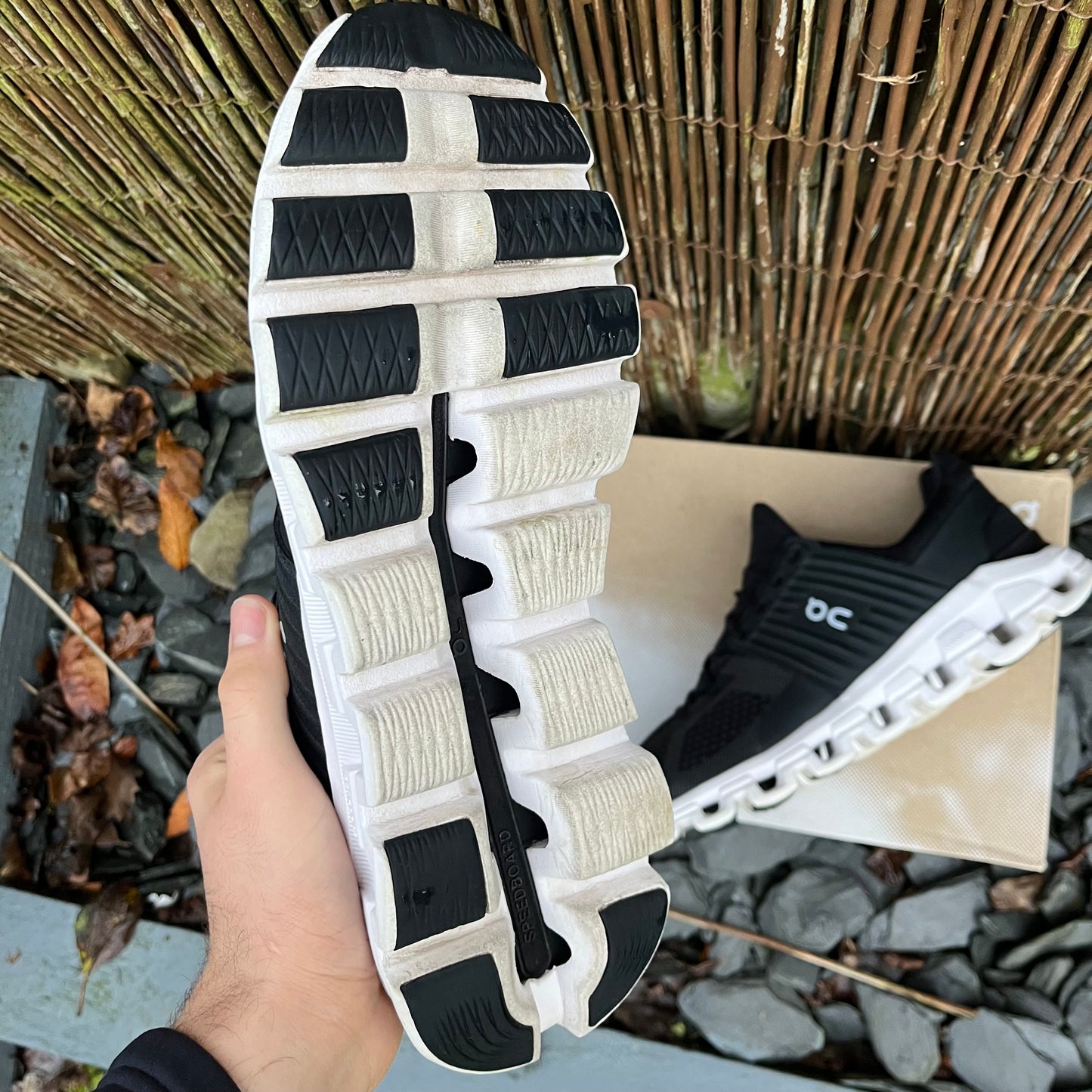 On Running CloudSwift 2.0 - Black / Rock - UK10